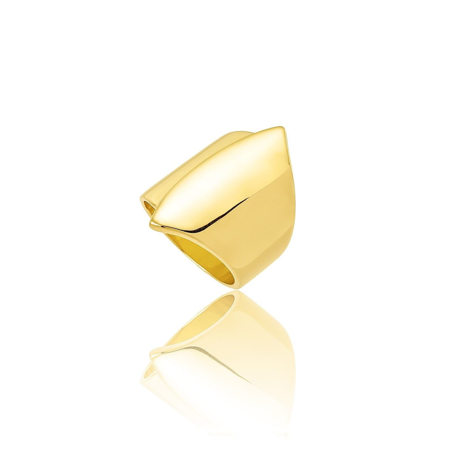 Δαχτυλίδι Reflections από επιχρυσωμένο ασήμι 925° Εικόνα 1