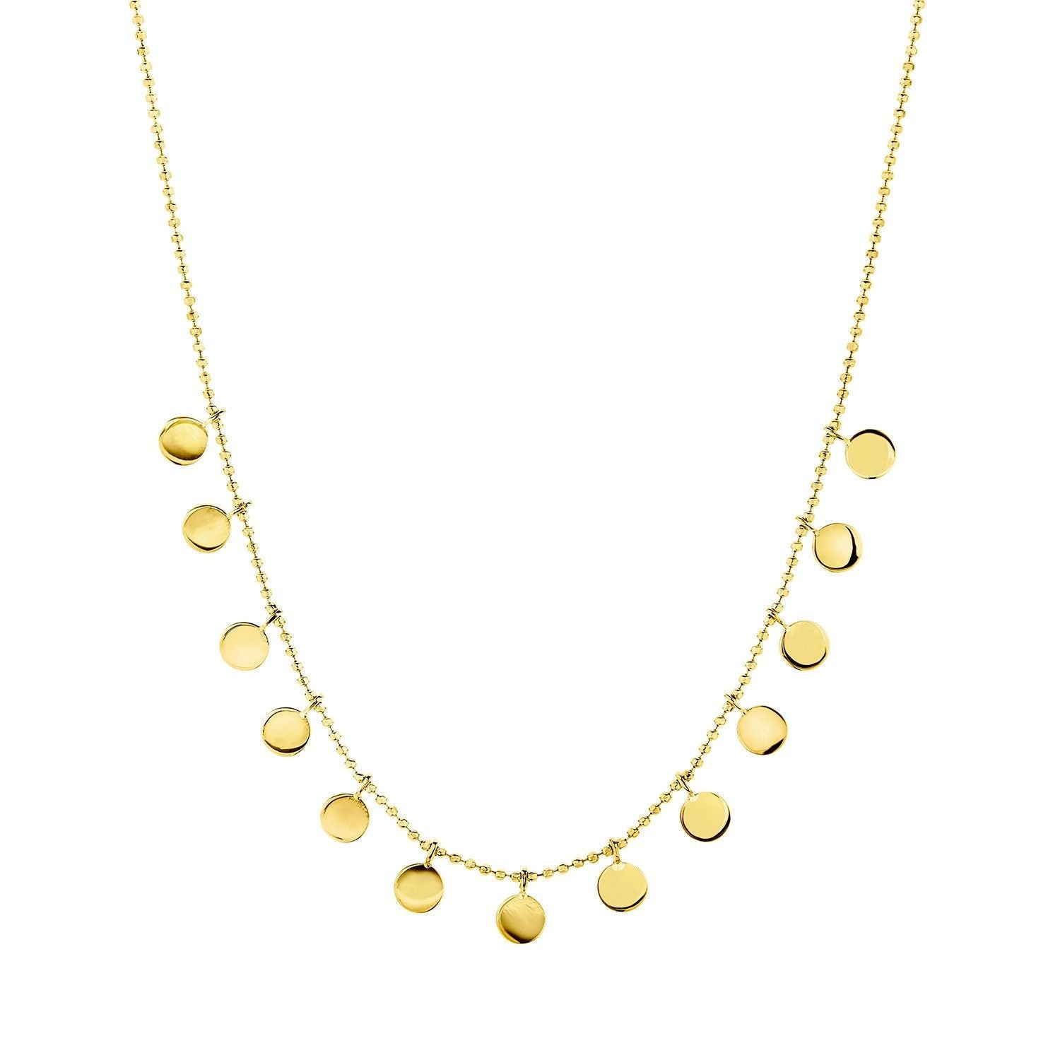 Κολιέ Aurum από χρυσό 18Κ Εικόνα 1