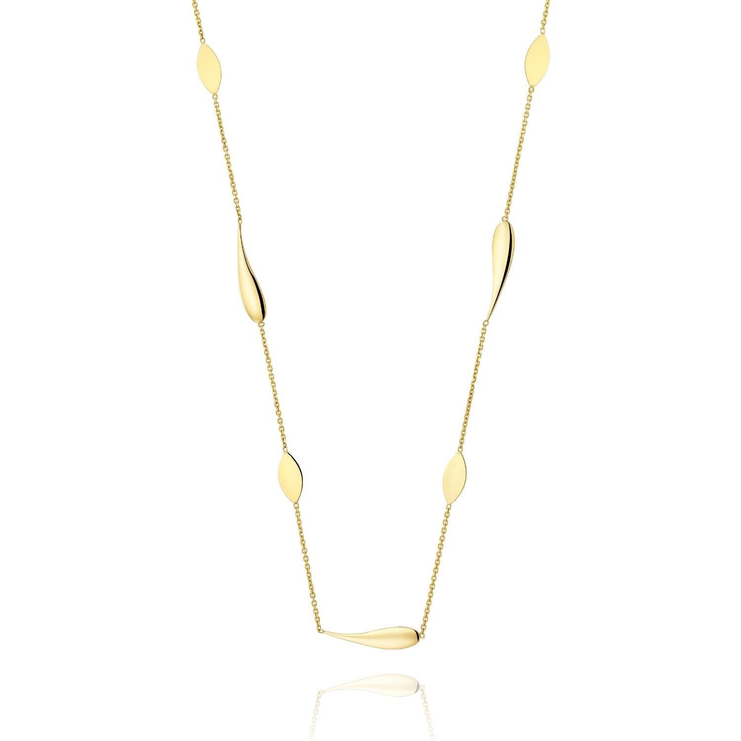 Κολιέ Aurum από χρυσό 18Κ Εικόνα 1