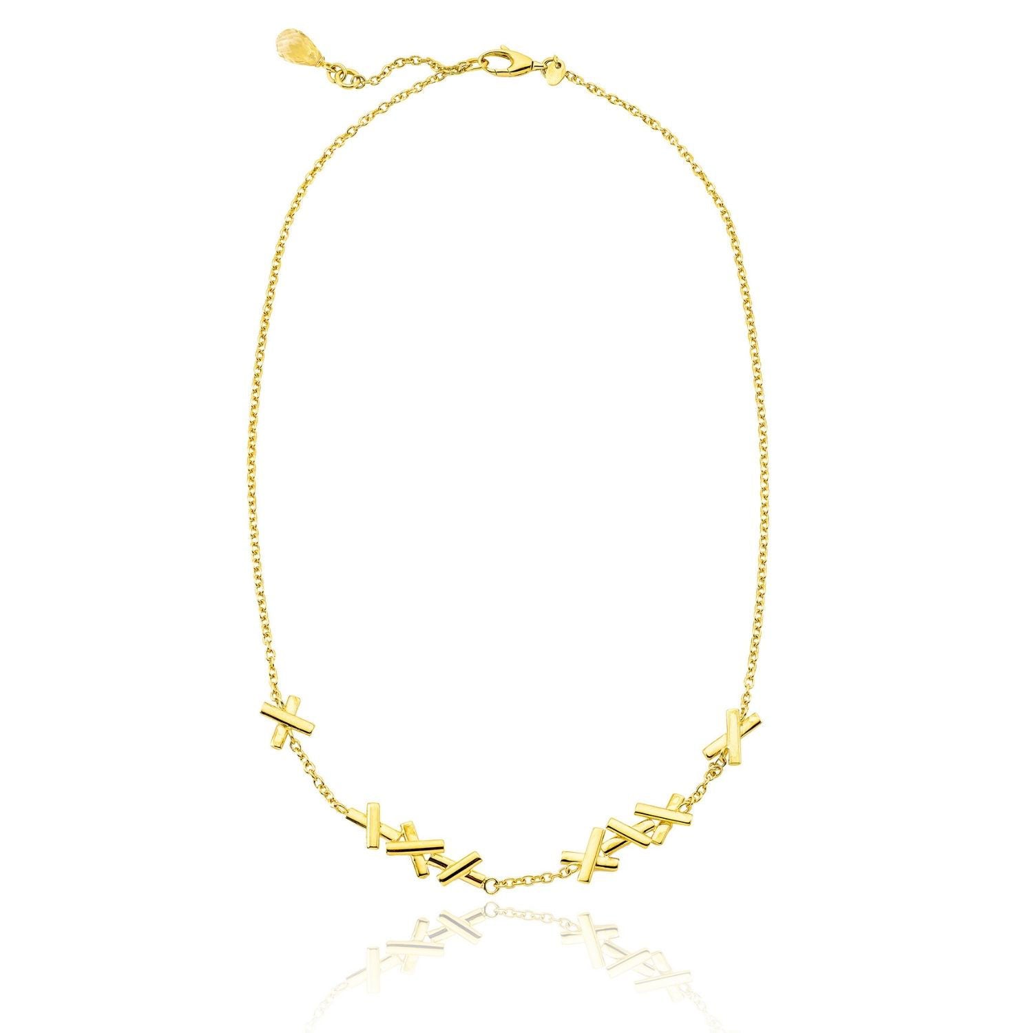 Κολιέ Aurum από χρυσό 18Κ Εικόνα 1