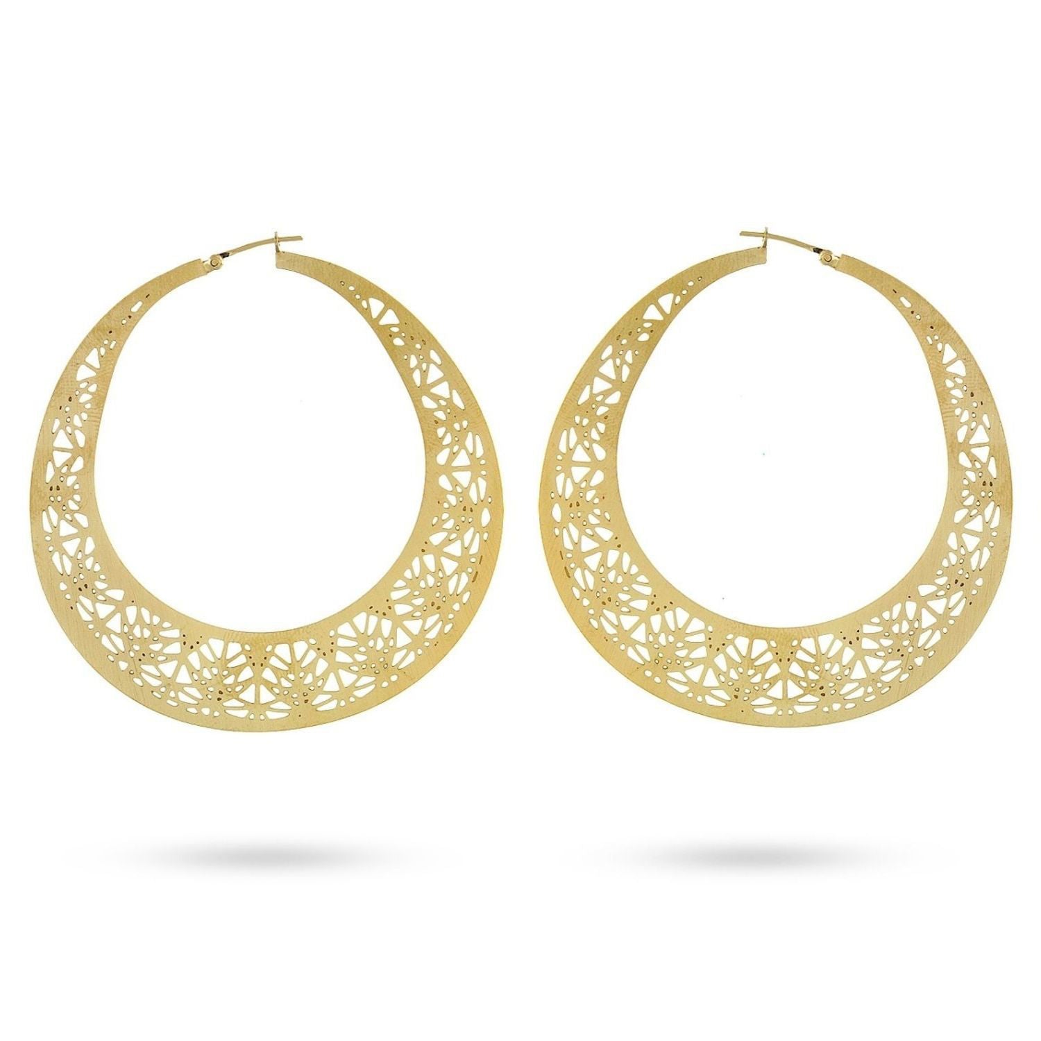 Σκουλαρίκια Arabesque από επιχρυσωμένο ασήμι 925° Εικόνα 1