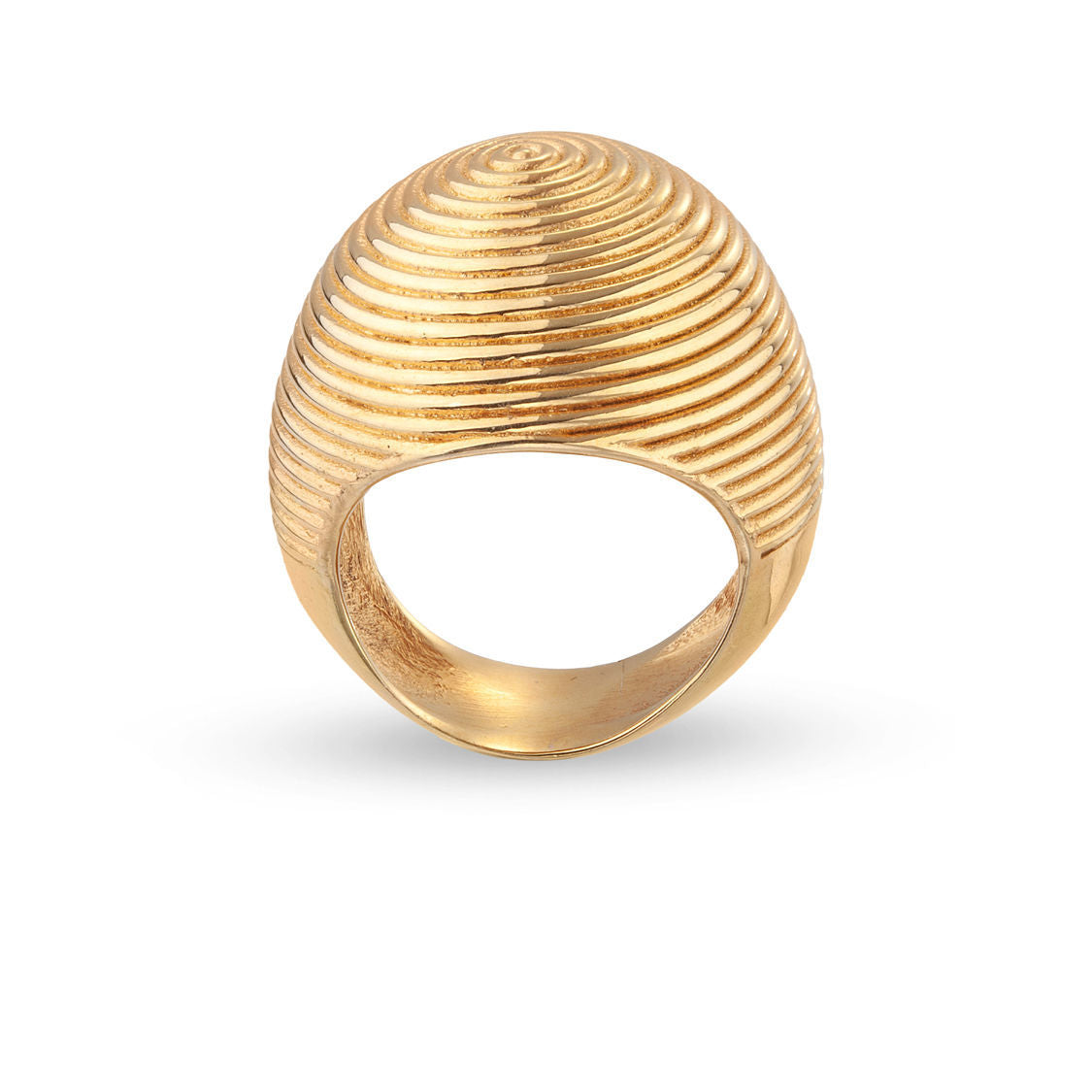 Δαχτυλίδι Mitos από επιχρυσωμένο ασήμι 925° Εικόνα 2