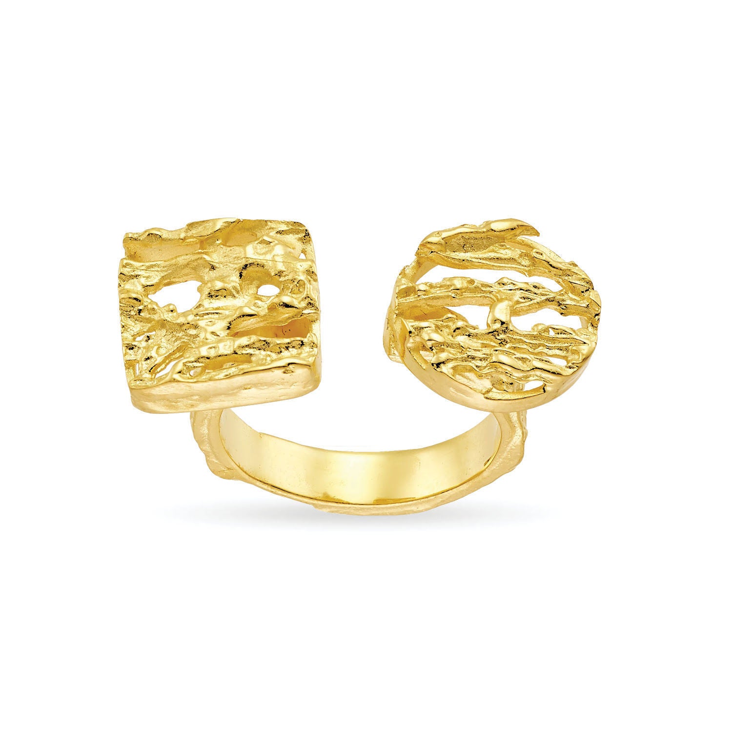 Δαχτυλίδι Reflections από επιχρυσωμένο ασήμι 925° Εικόνα 1