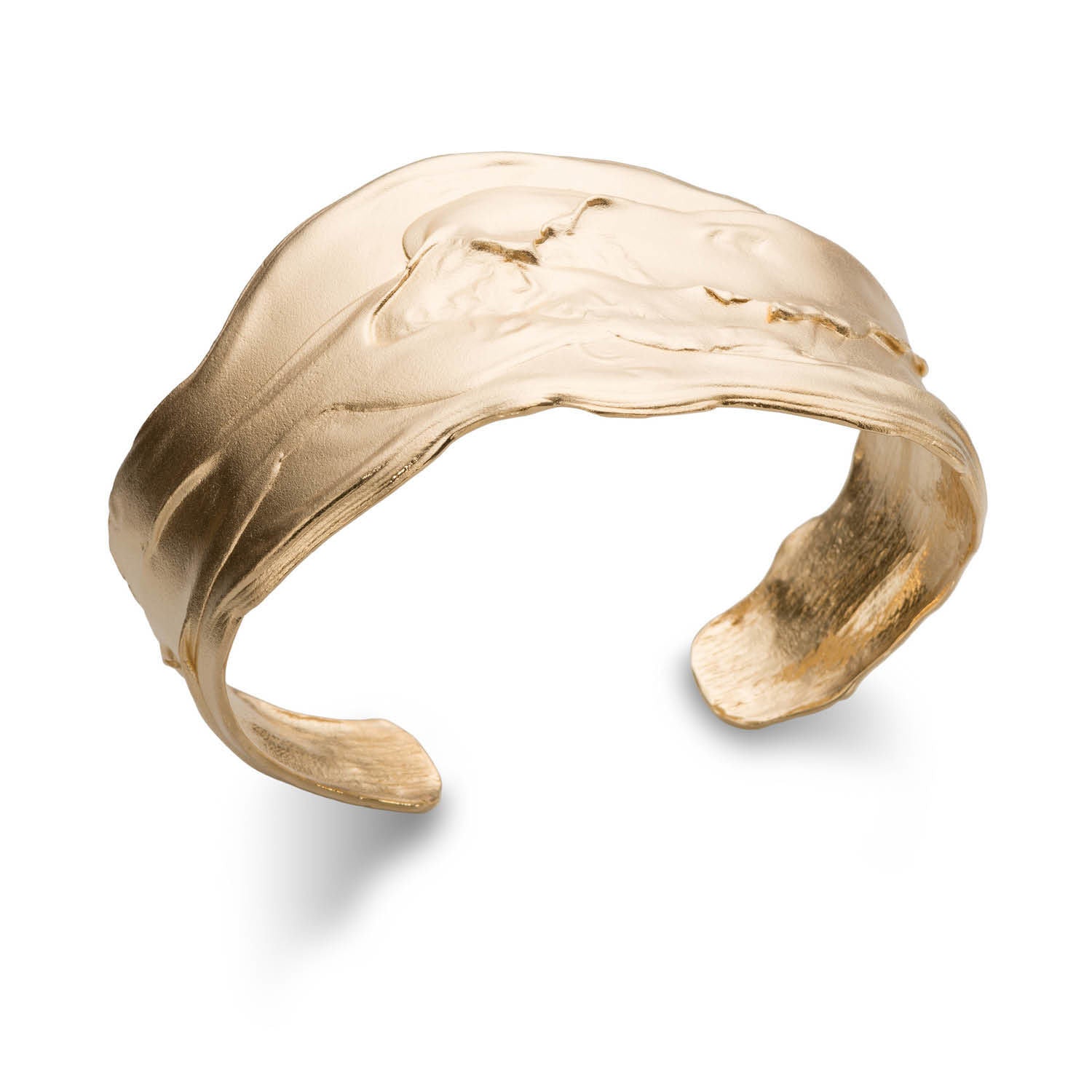 Βραχιόλι Terra από ματ επιχρυσωμένο ασήμι 925° Εικόνα 1