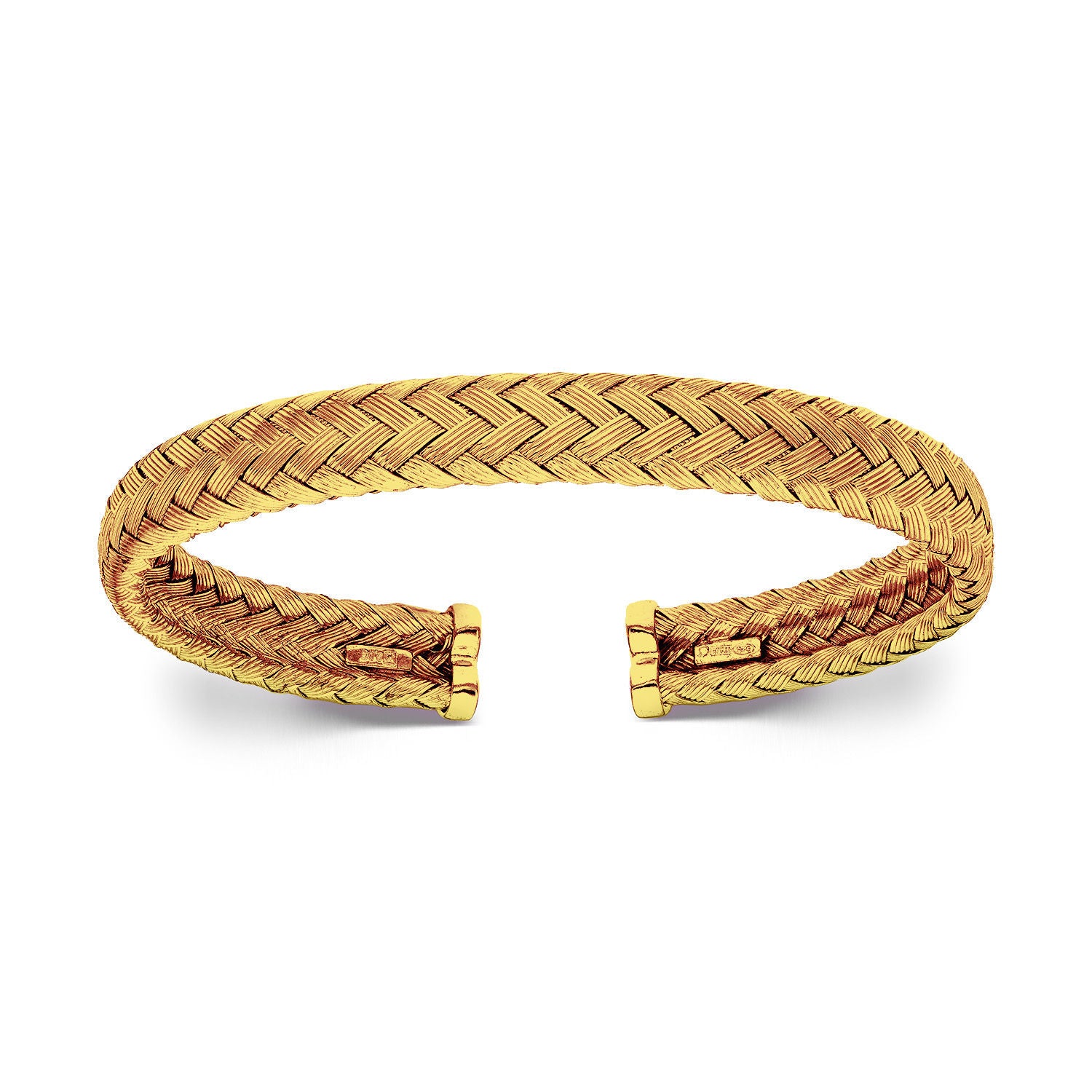 Βραχιόλι Skin σταθερό από επιχρυσωμένο ασήμι 925° Εικόνα 1