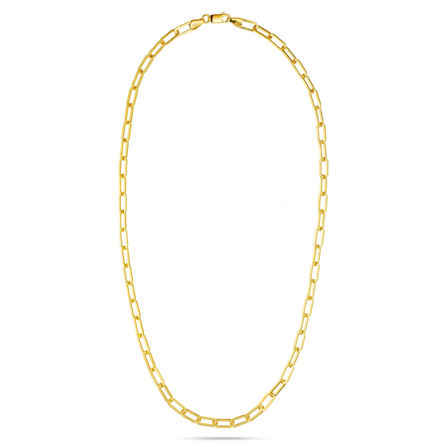 Κολιέ αλυσίδα Skin από επιχρυσωμένο ασήμι 925° Εικόνα 3