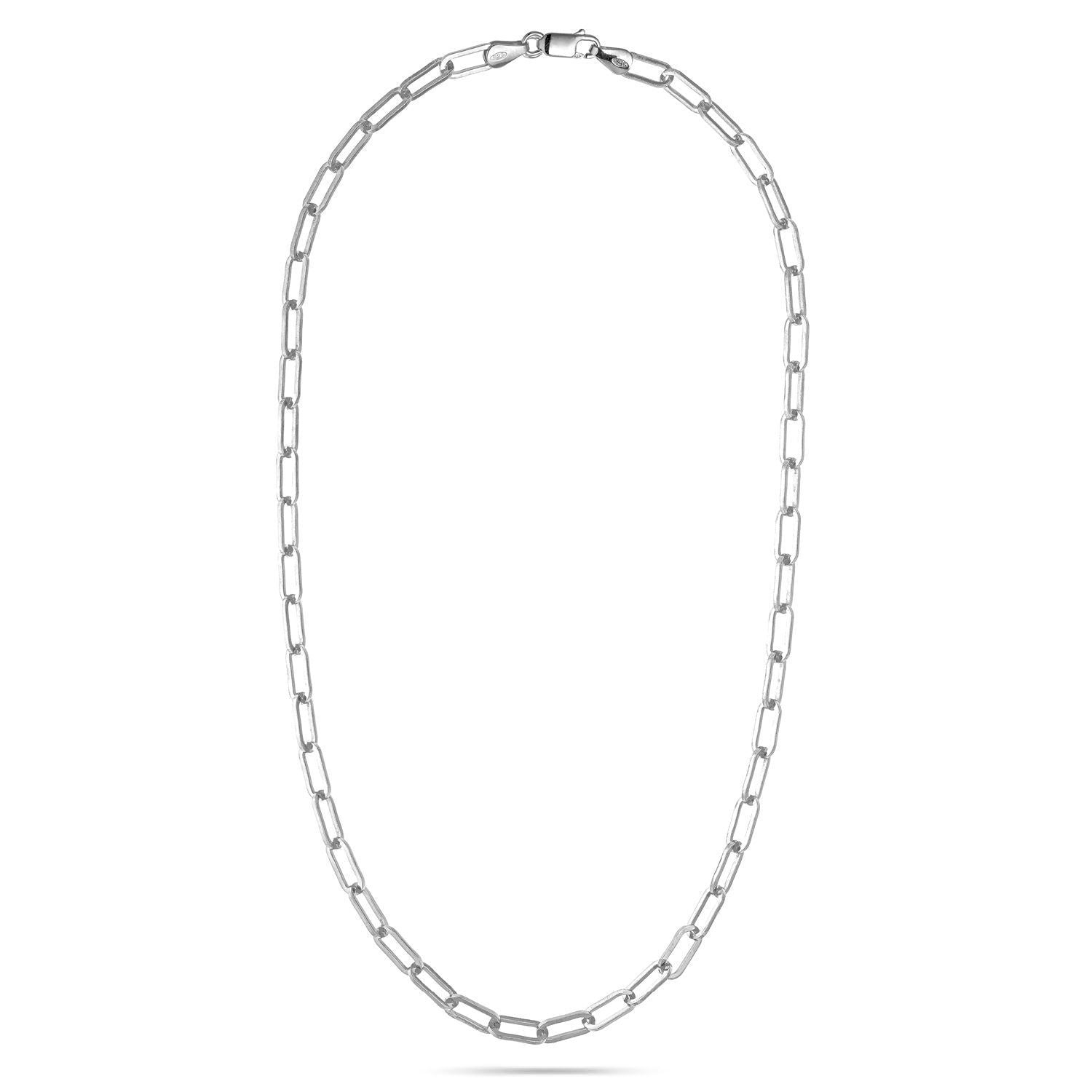 Κολιέ αλυσίδα Skin από επιροδιωμένο ασήμι 925° Εικόνα 3