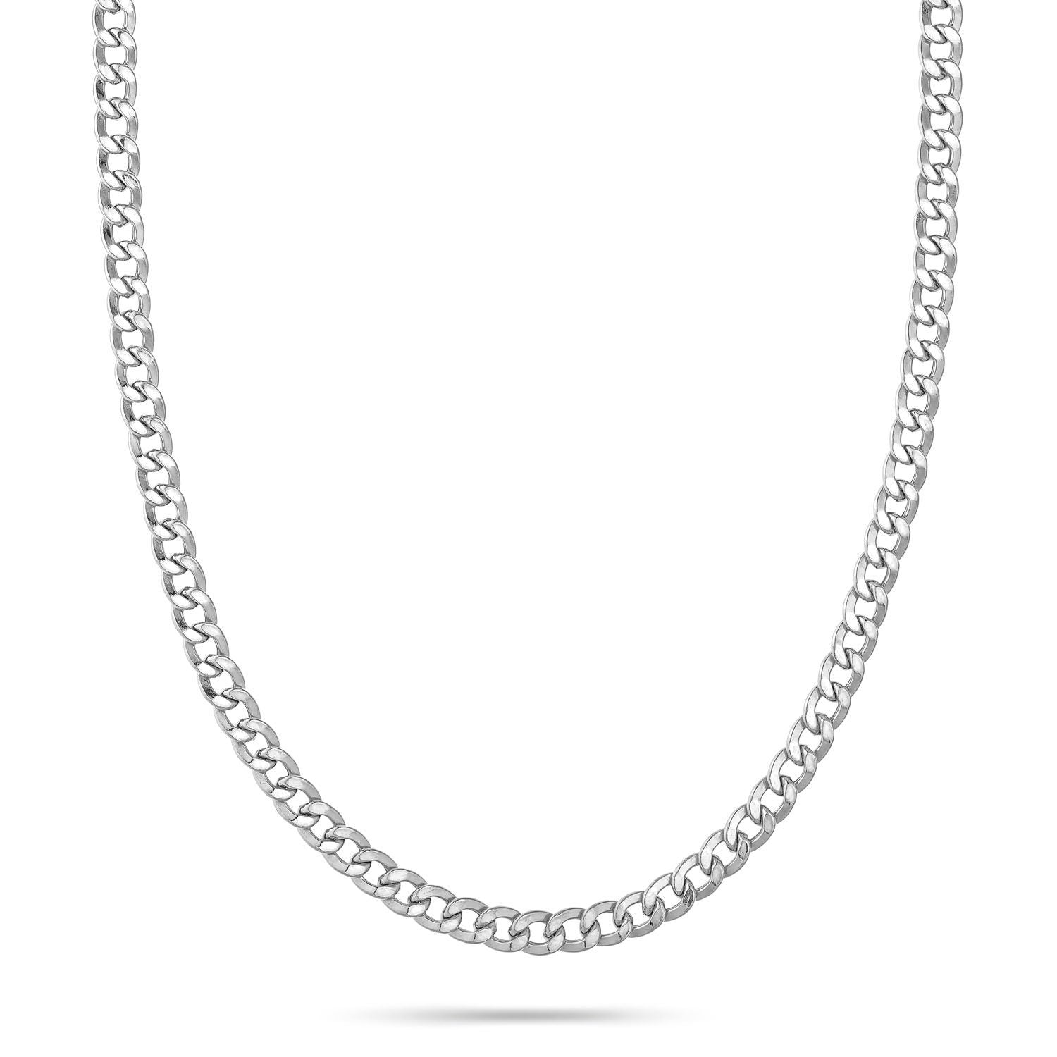 Κολιέ Skin από επιροδιωμένο ασήμι 925° Εικόνα 1