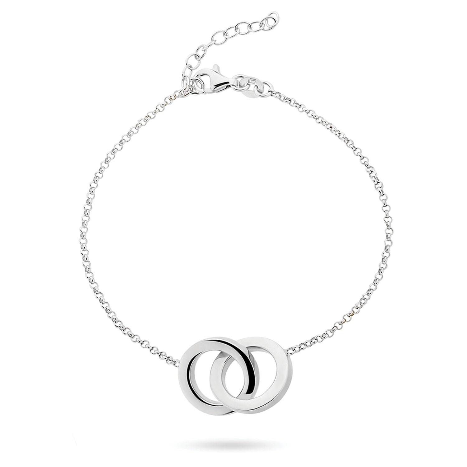 Βραχιόλι You & Me από επιροδιωμένο ασήμι 925° Εικόνα 1