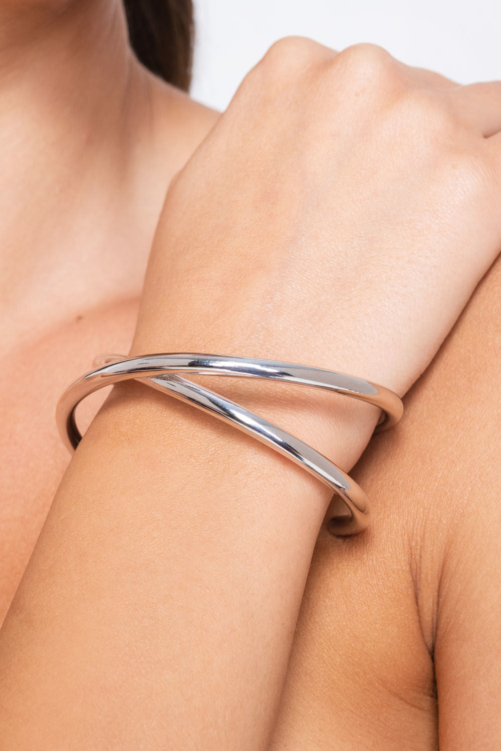 Βραχιόλι Reflections σταθερό από επιροδιωμένο ασήμι 925° Εικόνα 3