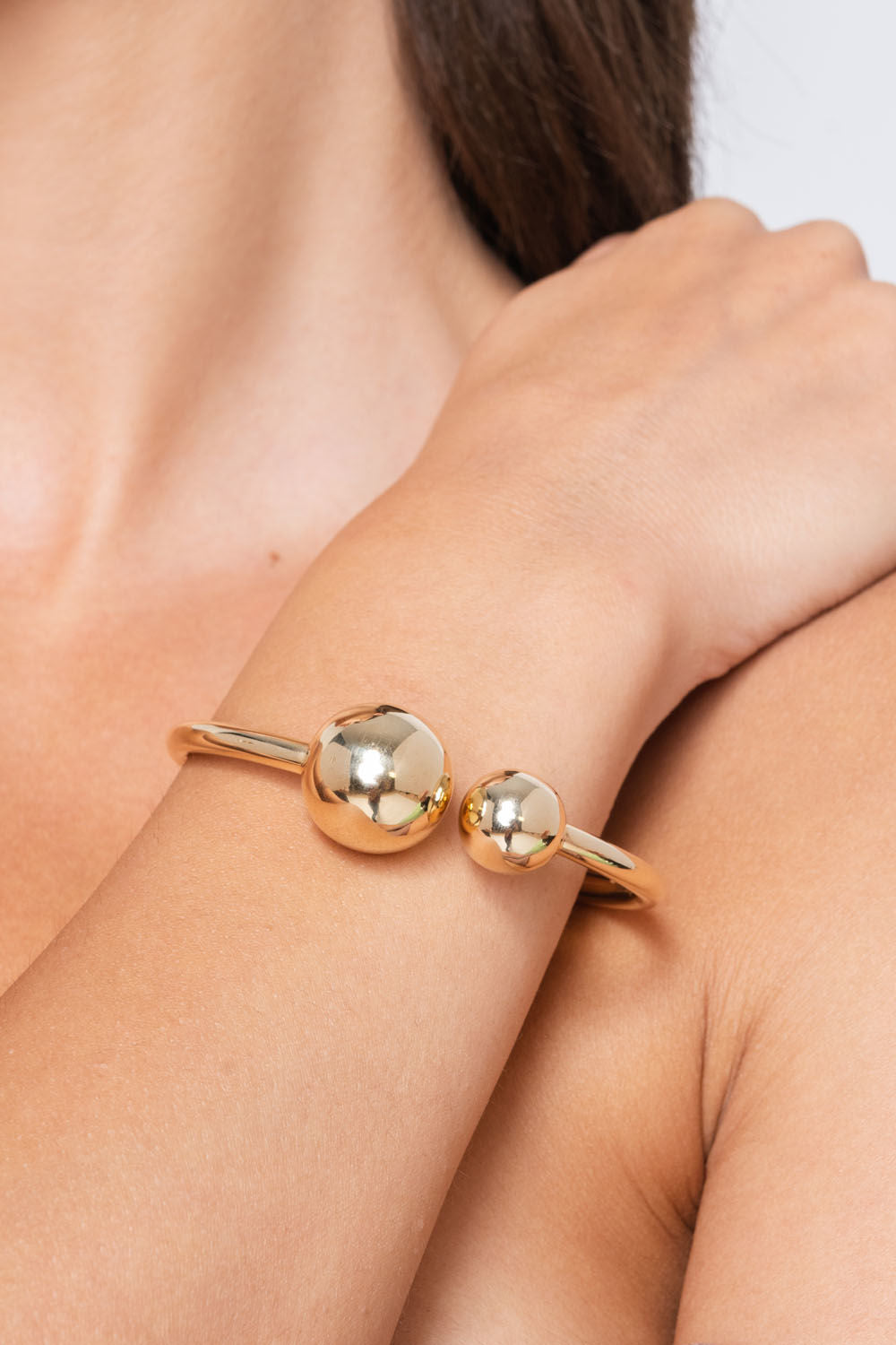 Βραχιόλι Reflections σταθερό από επιχρυσωμένο ασήμι 925° Εικόνα 3