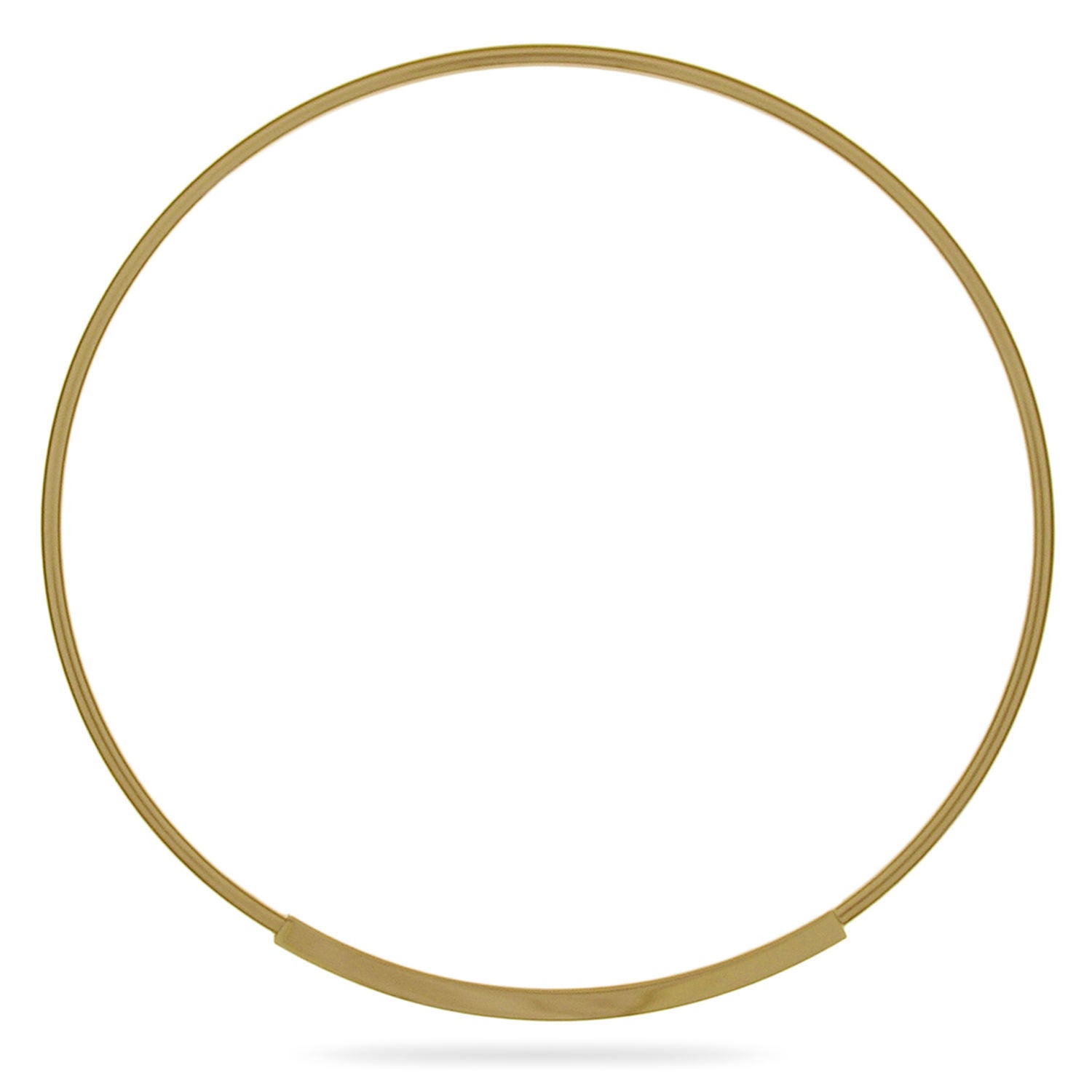 Κολιέ choker Reflections σταθερό από επιχρυσωμένο ασήμι 925° Εικόνα 1