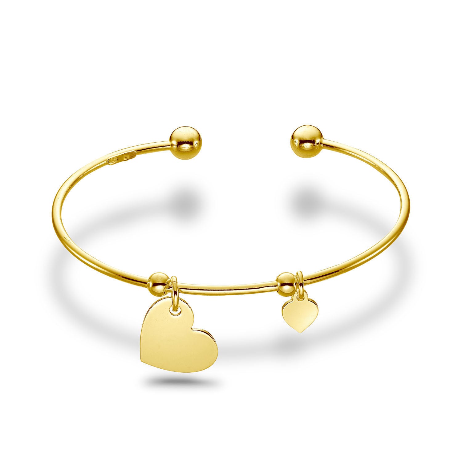Βραχιόλι Symbols Καρδιά σταθερό από επιχρυσωμένο ασήμι 925° Εικόνα 1