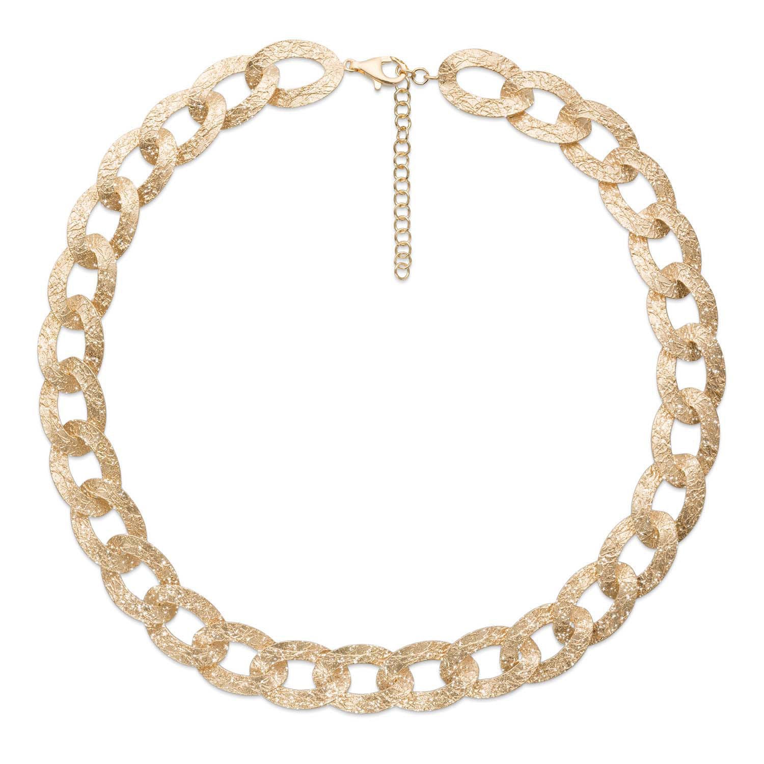 Κολιέ Terra από επιχρυσωμένο ασήμι 925° Εικόνα 1