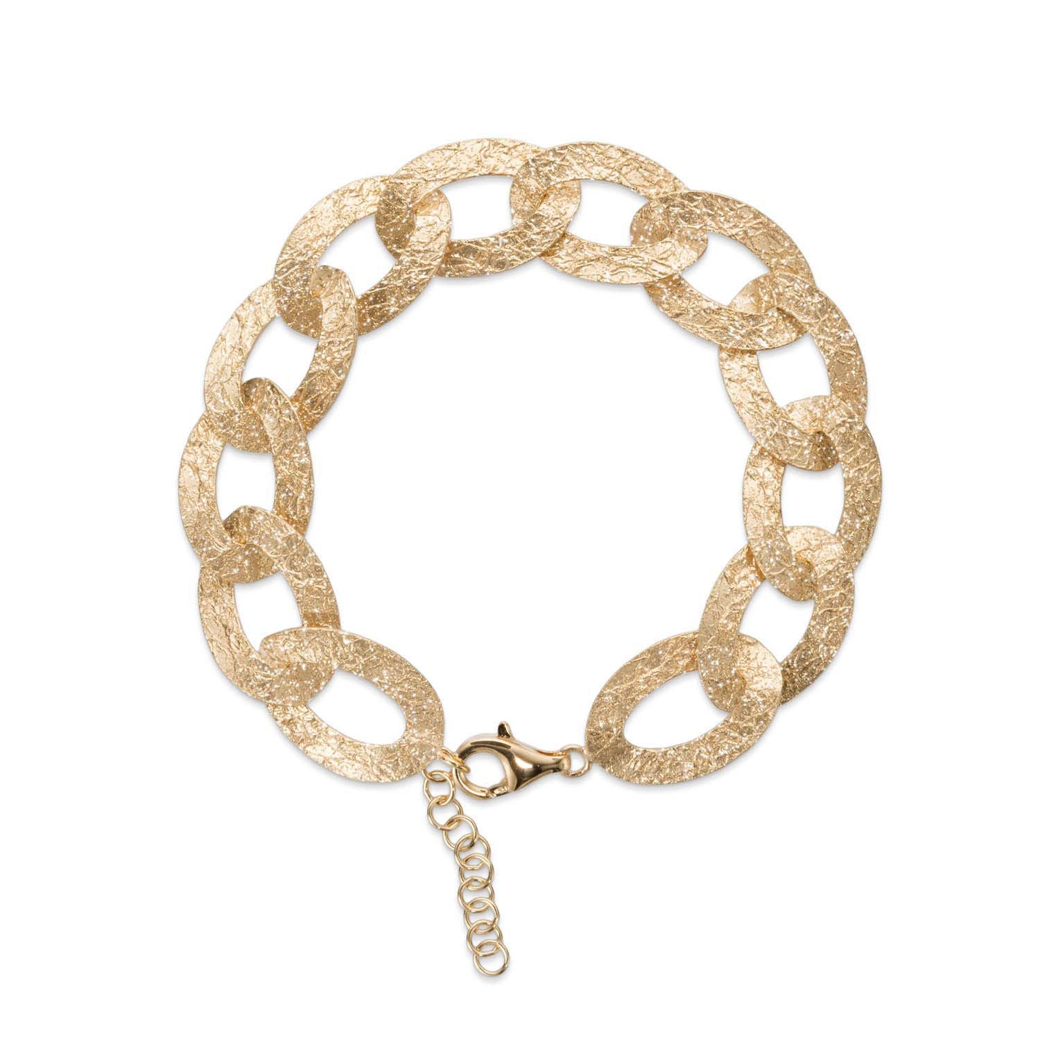 Βραχιόλι Terra από επιχρυσωμένο ασήμι 925° Εικόνα 1