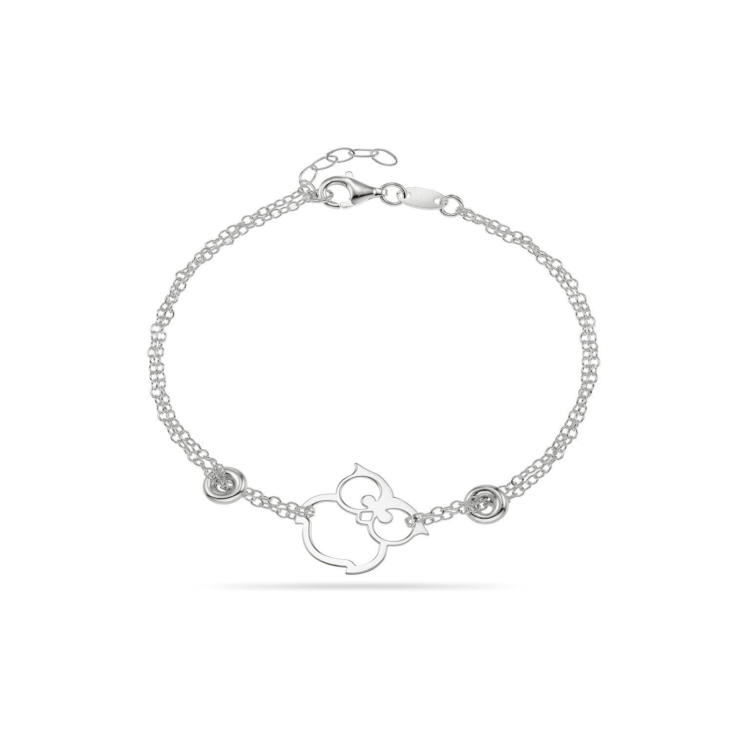 Βραχιόλι Symbols Κουκουβάγια από ασήμι 925° Εικόνα 1