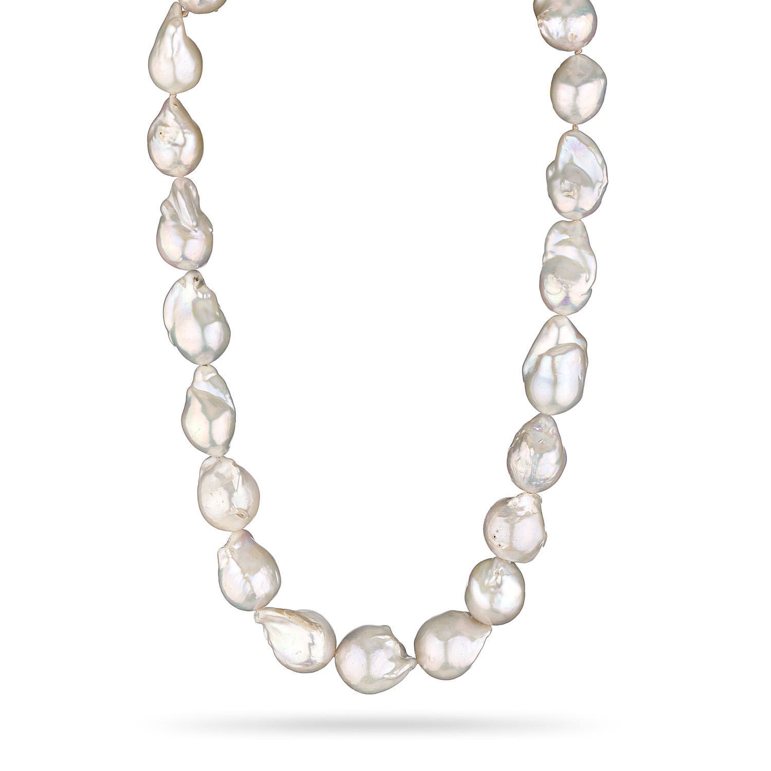 Κολιέ Rio από μαργαριτάρια μπαρόκ με ασήμι 925° Εικόνα 1
