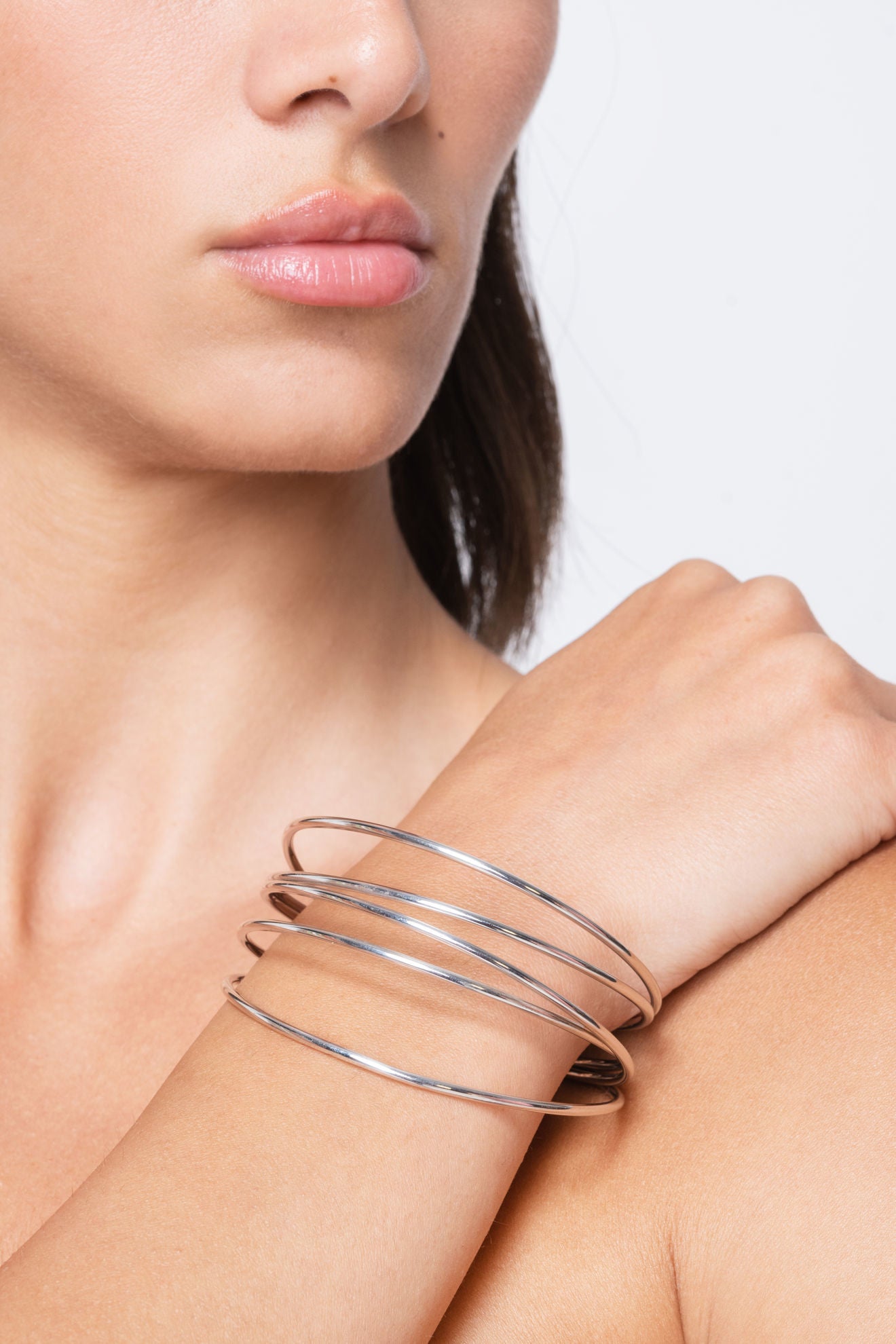 Βραχιόλι Reflections από επιροδιωμένο ασήμι 925° Εικόνα 2