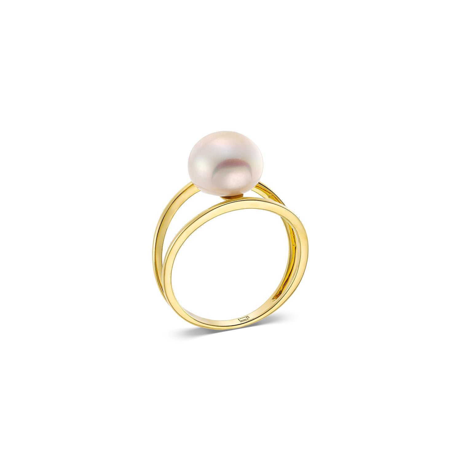 Δαχτυλίδι Pearls από χρυσό 18K με freshwater pearl Εικόνα 1