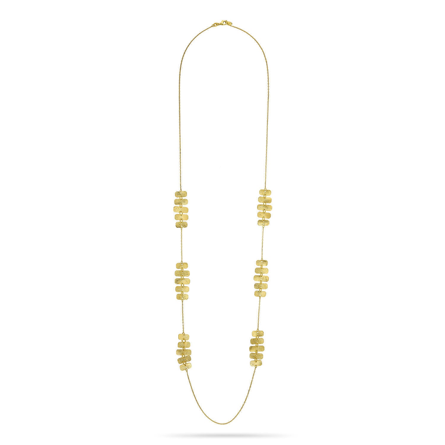 Κολιέ Terra από επιχρυσωμένο ασήμι 925° Εικόνα 2