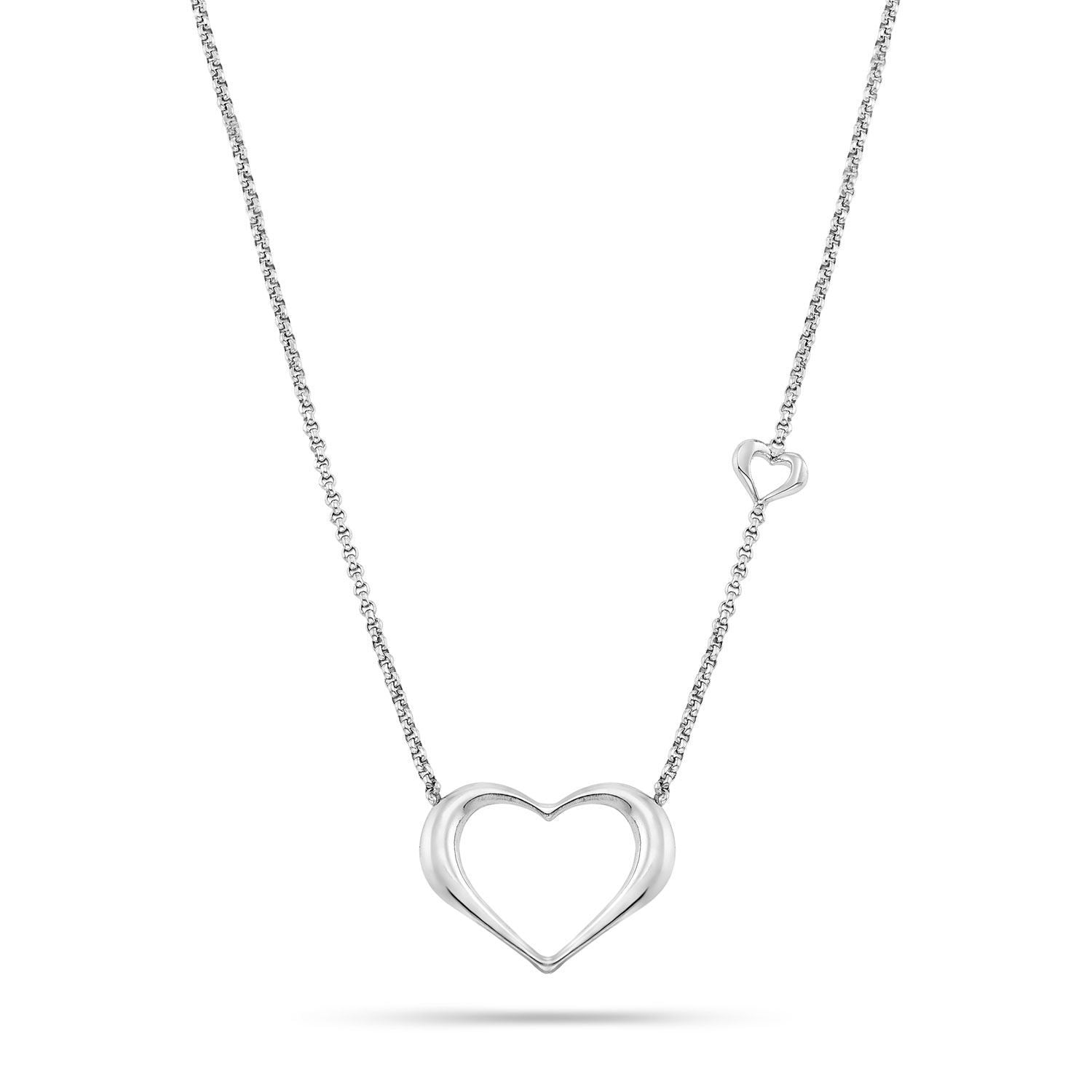 Κολιέ Symbols Καρδιά από επιροδιωμένο ασήμι 925° Εικόνα 1