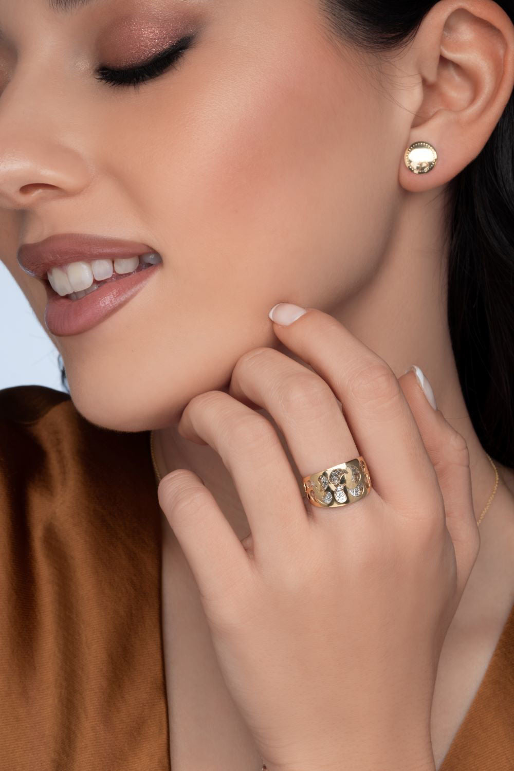 Σκουλαρίκια Arabesque από χρυσό 18K Εικόνα 2