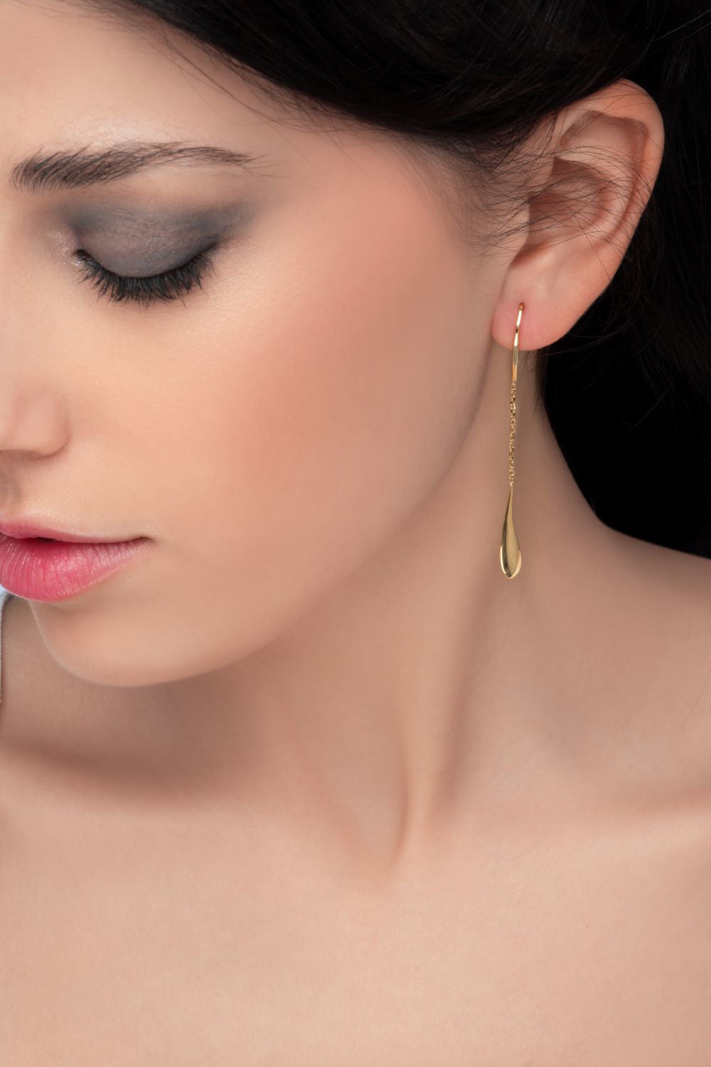 Σκουλαρίκια Aurum από χρυσό 18Κ Εικόνα 2