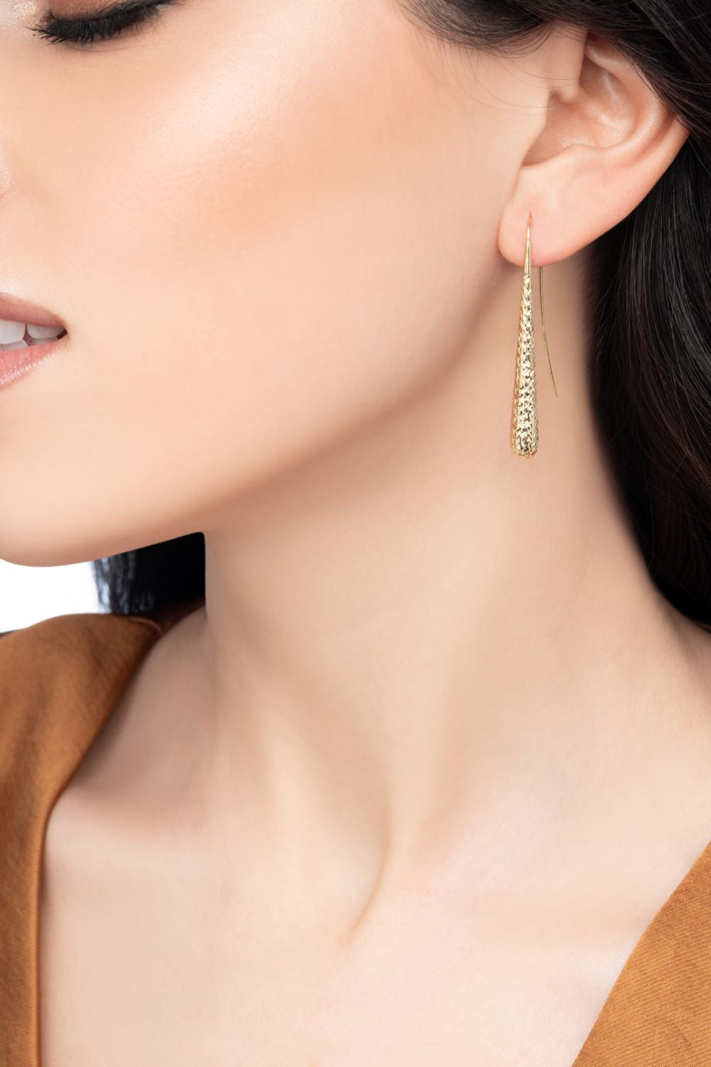 Σκουλαρίκια Aurum από χρυσό 18K Εικόνα 2