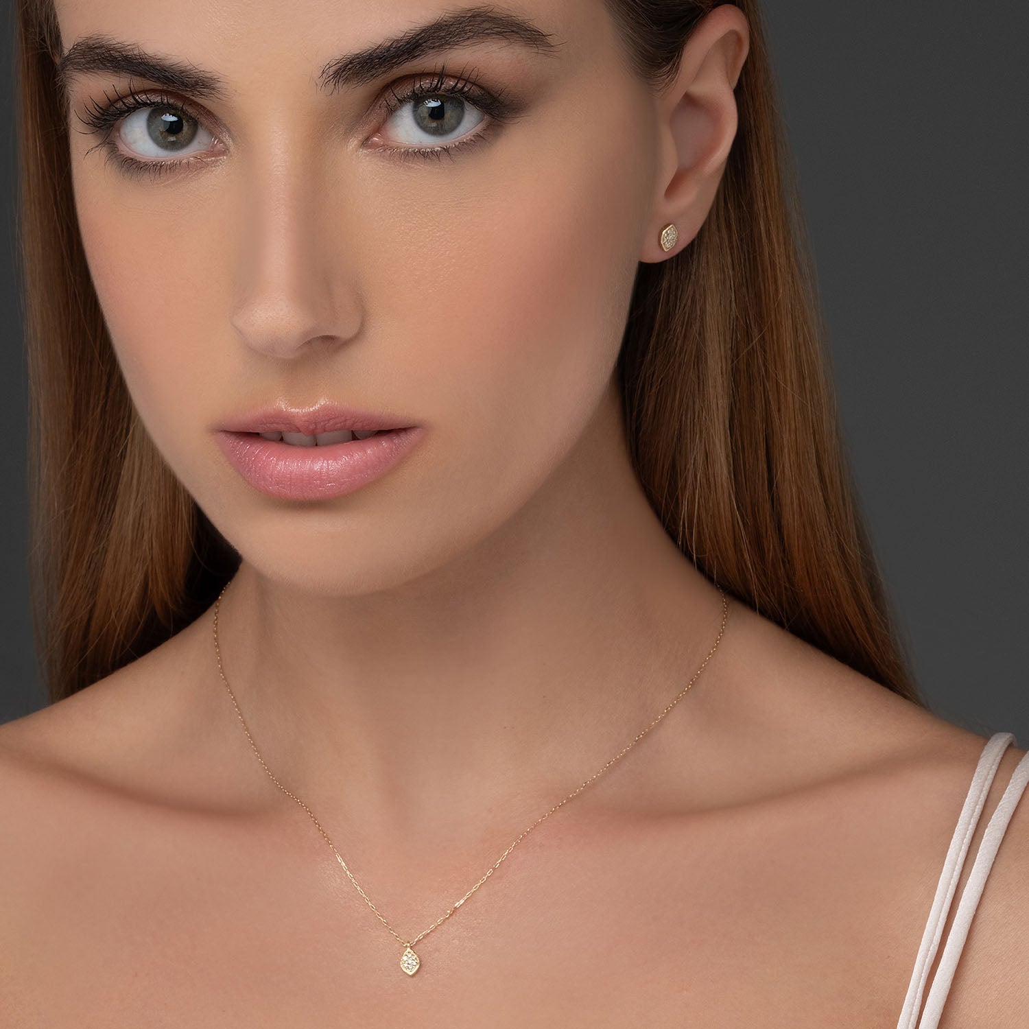 Κολιέ Diamonds από χρυσό 18K με διαμάντια μπριγιάν Εικόνα 3