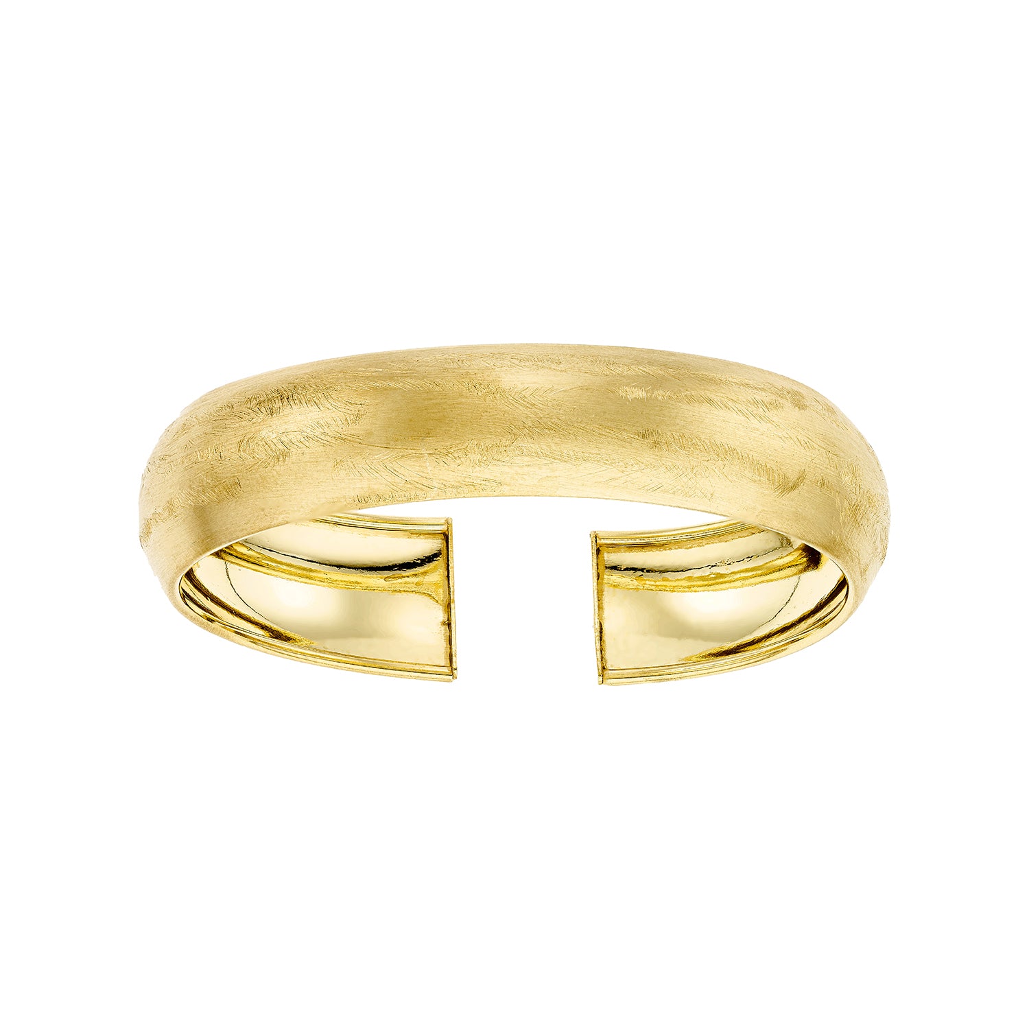 Βραχιόλι Roma σταθερό από ματ επιχρυσωμένο ασήμι 925° Εικόνα 1