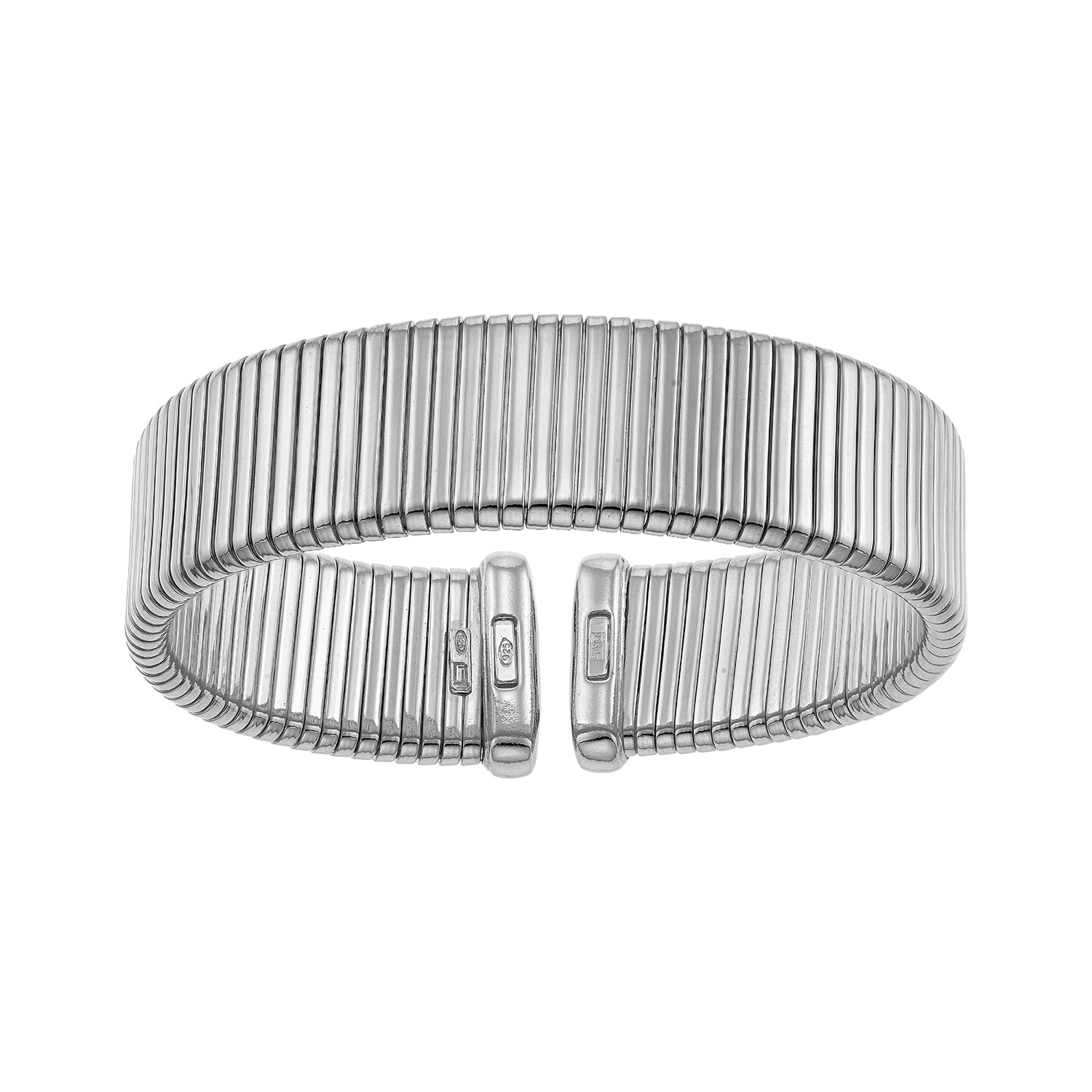 Βραχιόλι Skin από επιροδιωμένο ασήμι 925° Εικόνα 1