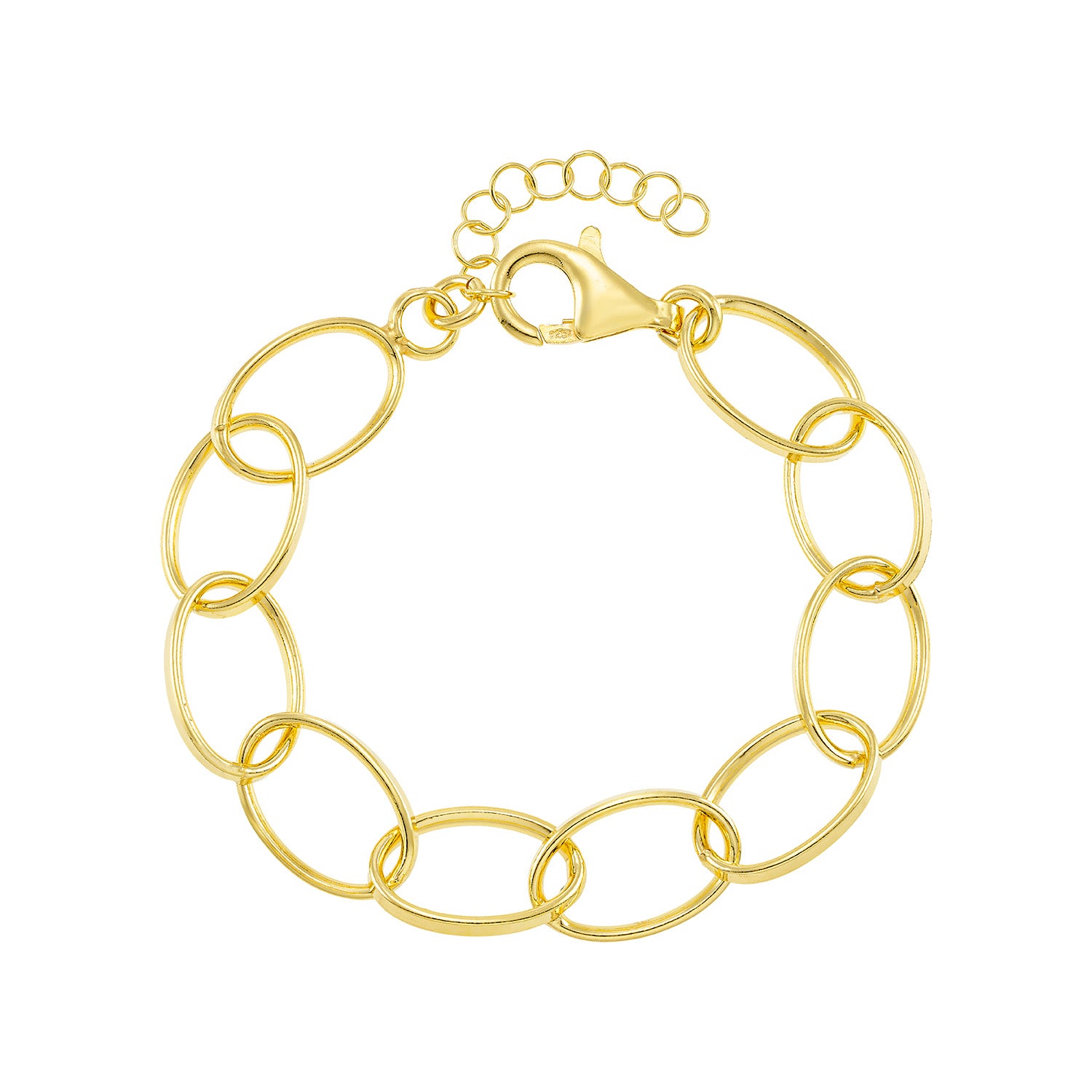 Βραχιόλι Reflections από επιχρυσωμένο ασήμι 925° Εικόνα 1