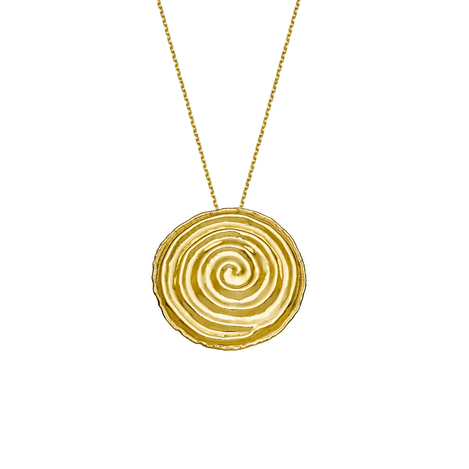 Κολιέ Ancient από επιχρυσωμένο ασήμι 925° Εικόνα 1