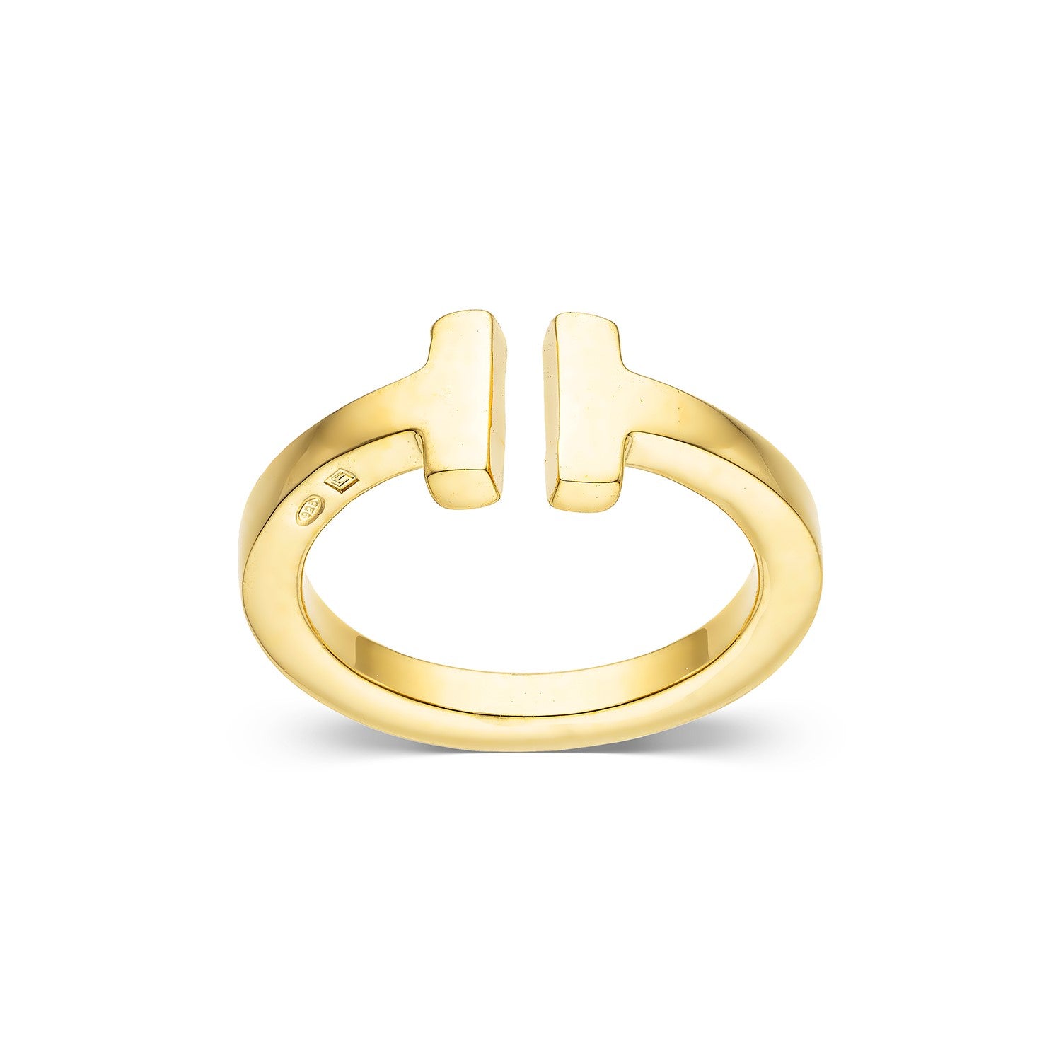 Δαχτυλίδι Reflections από επιχρυσωμένο ασήμι 925° Εικόνα 1