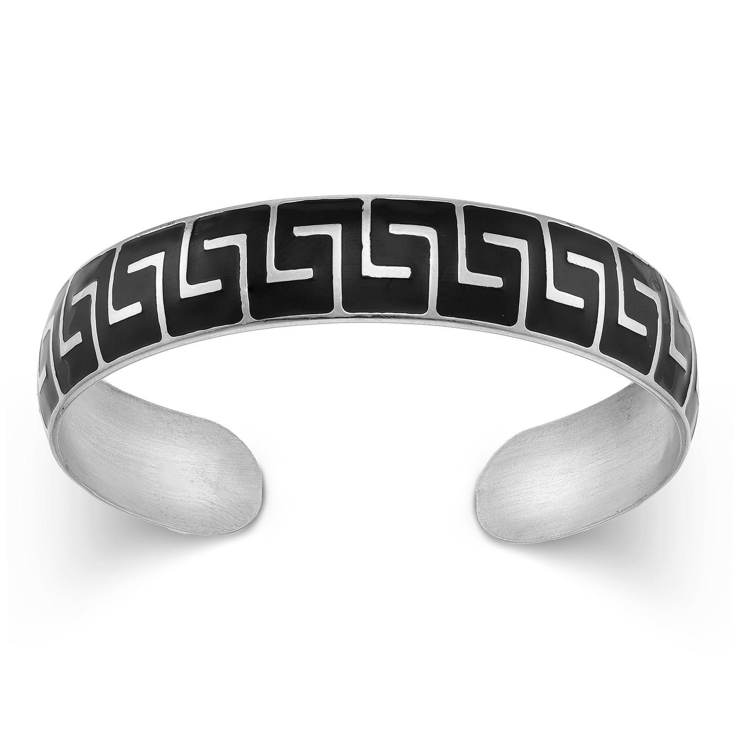 Βραχιόλι Pop 23 από ασήμι 925° με μαύρο σμάλτο Εικόνα 1