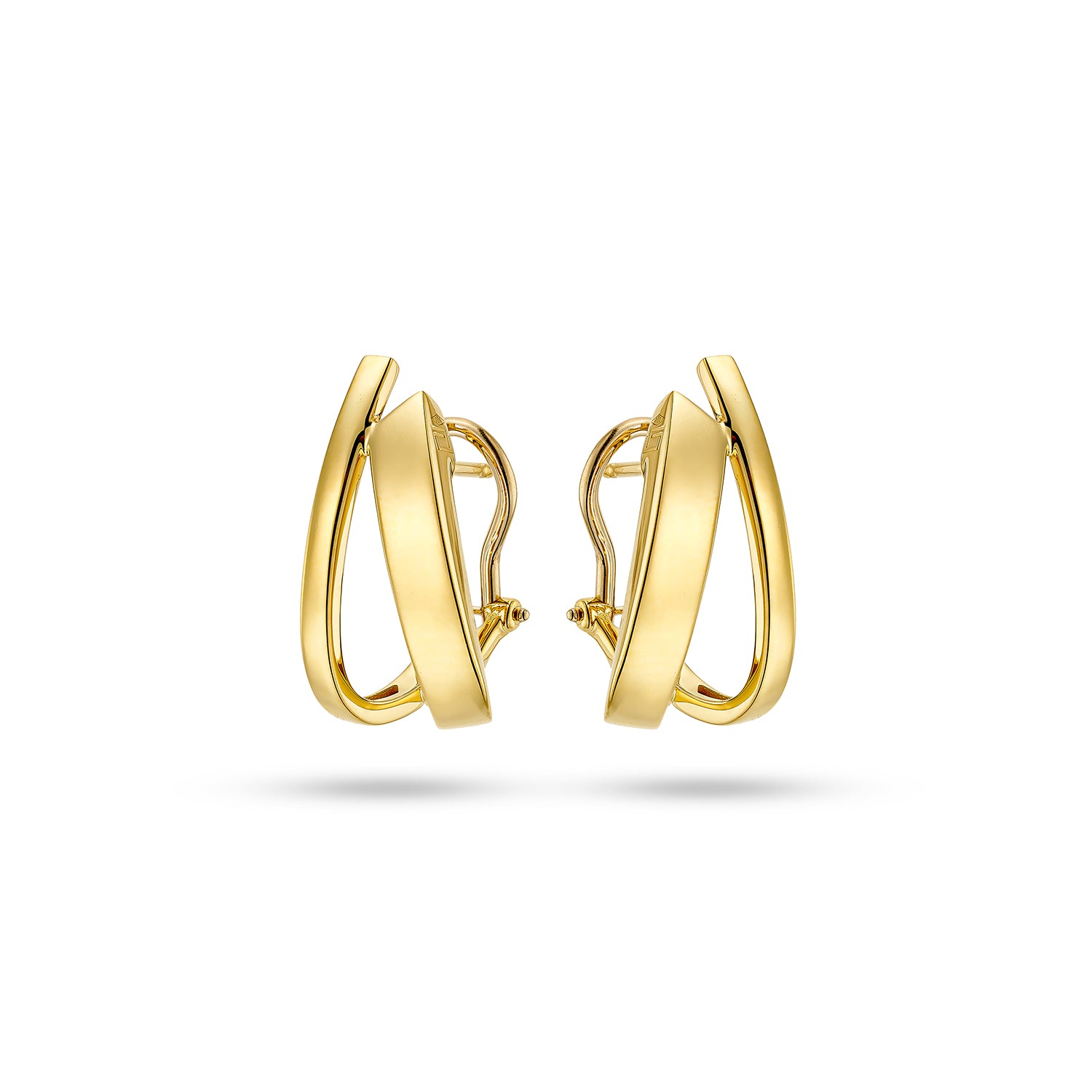 Σκουλαρίκια Aurum από χρυσό 18K Εικόνα 1