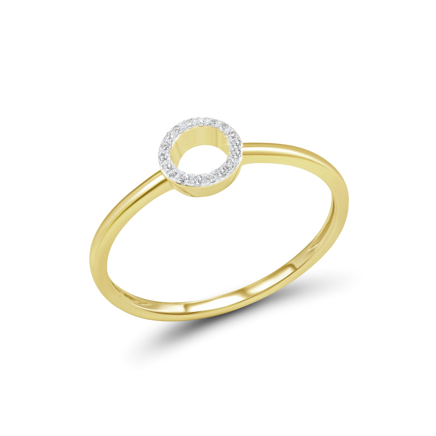 Δαχτυλίδι Diamonds από χρυσό 18K με διαμάντια μπριγιάν Εικόνα 1