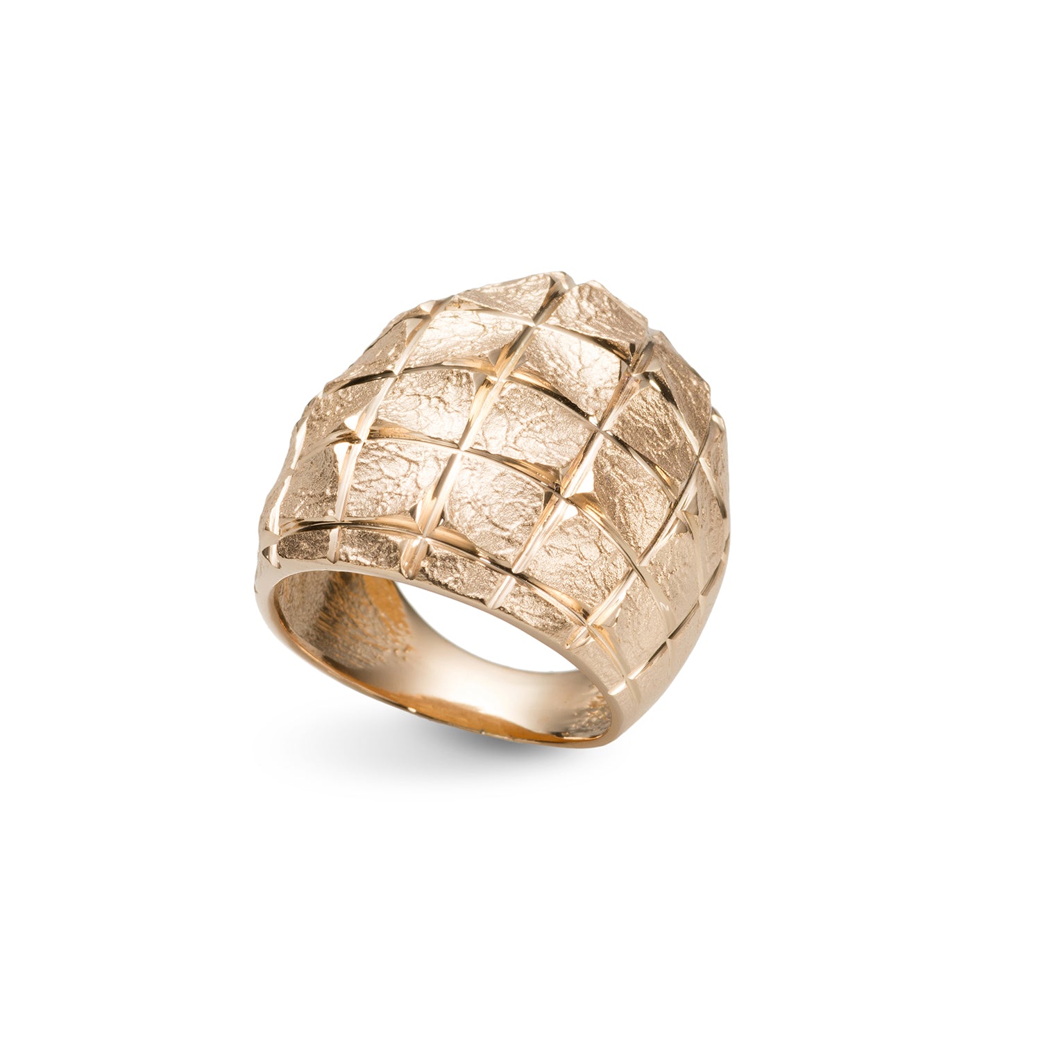 Δαχτυλίδι Terra από επιχρυσωμένο ασήμι 925° Εικόνα 1