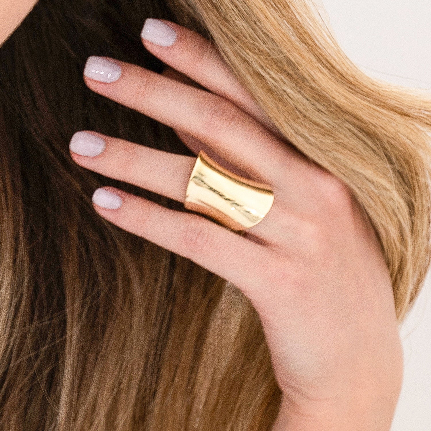 Δαχτυλίδι Reflections από επιχρυσωμένο ασήμι 925° Εικόνα 2