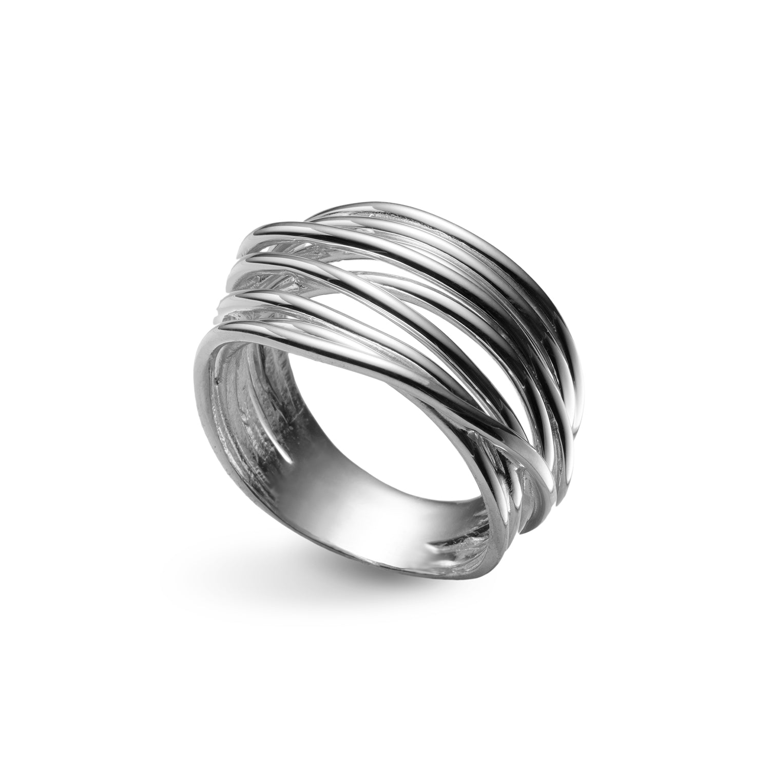 Δαχτυλίδι Reflections από επιροδιωμένο ασήμι 925° Εικόνα 1