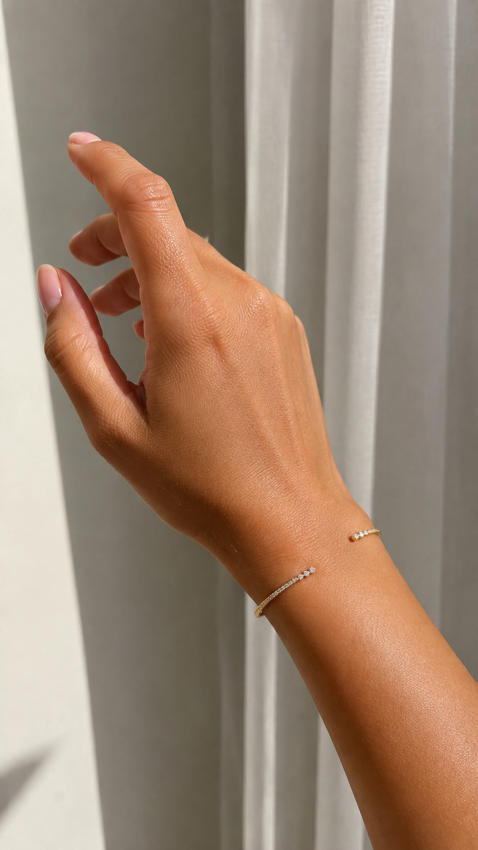 Βραχιόλι Diamonds από χρυσό 18K με διαμάντια μπριγιάν