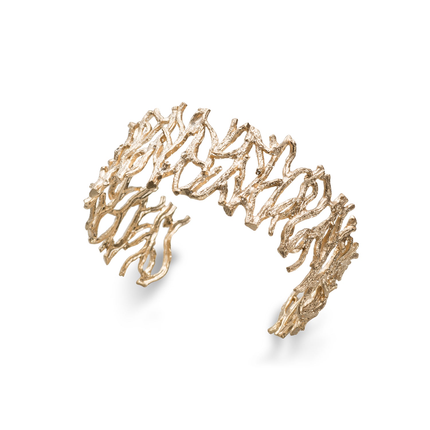 Βραχιόλι Terra σταθερό από επιχρυσωμένο ασήμι 925°