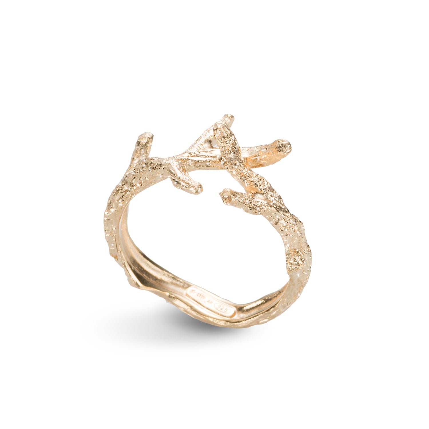 Δαχτυλίδι Terra από επιχρυσωμένο ασήμι 925°