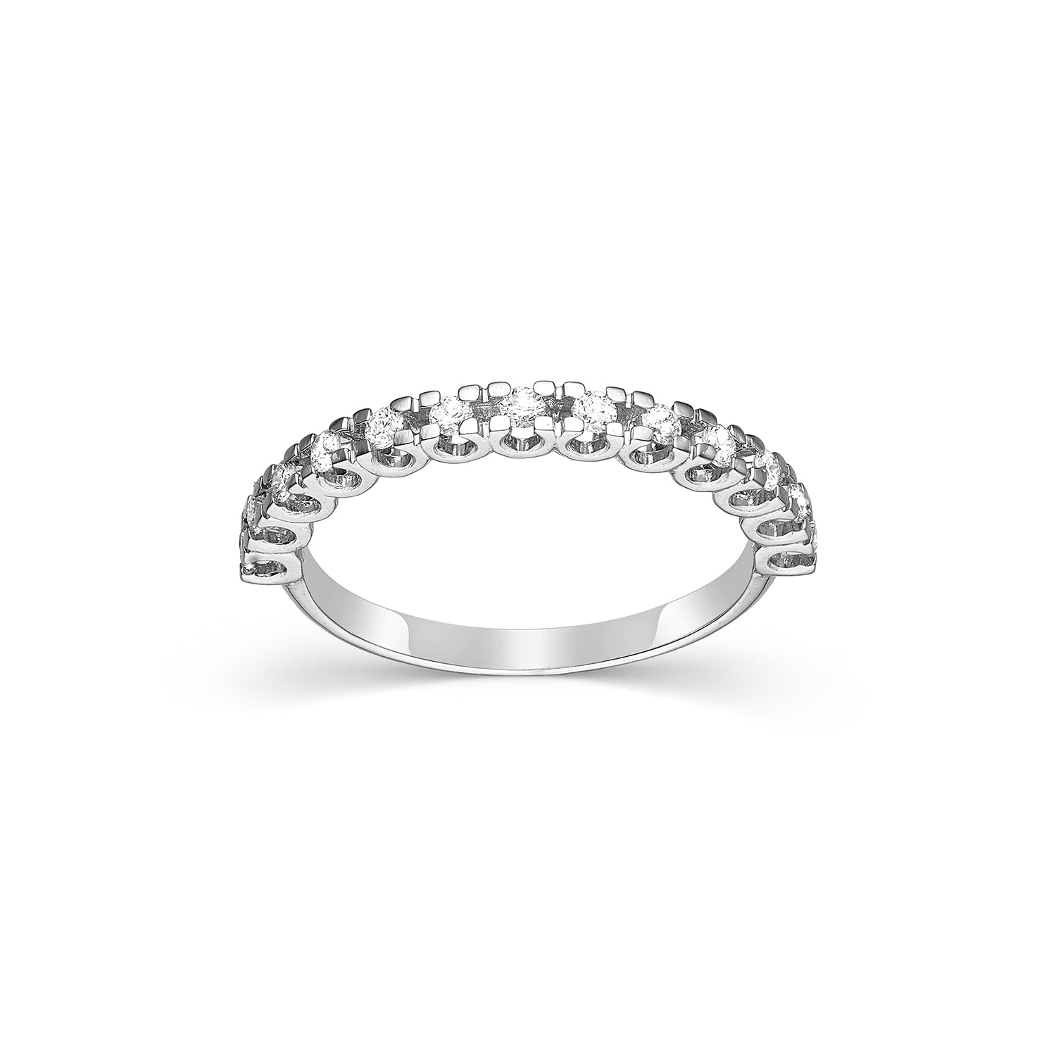 Δαχτυλίδι Diamonds από λευκό χρυσό 18K και διαμάντια μπριγιάν