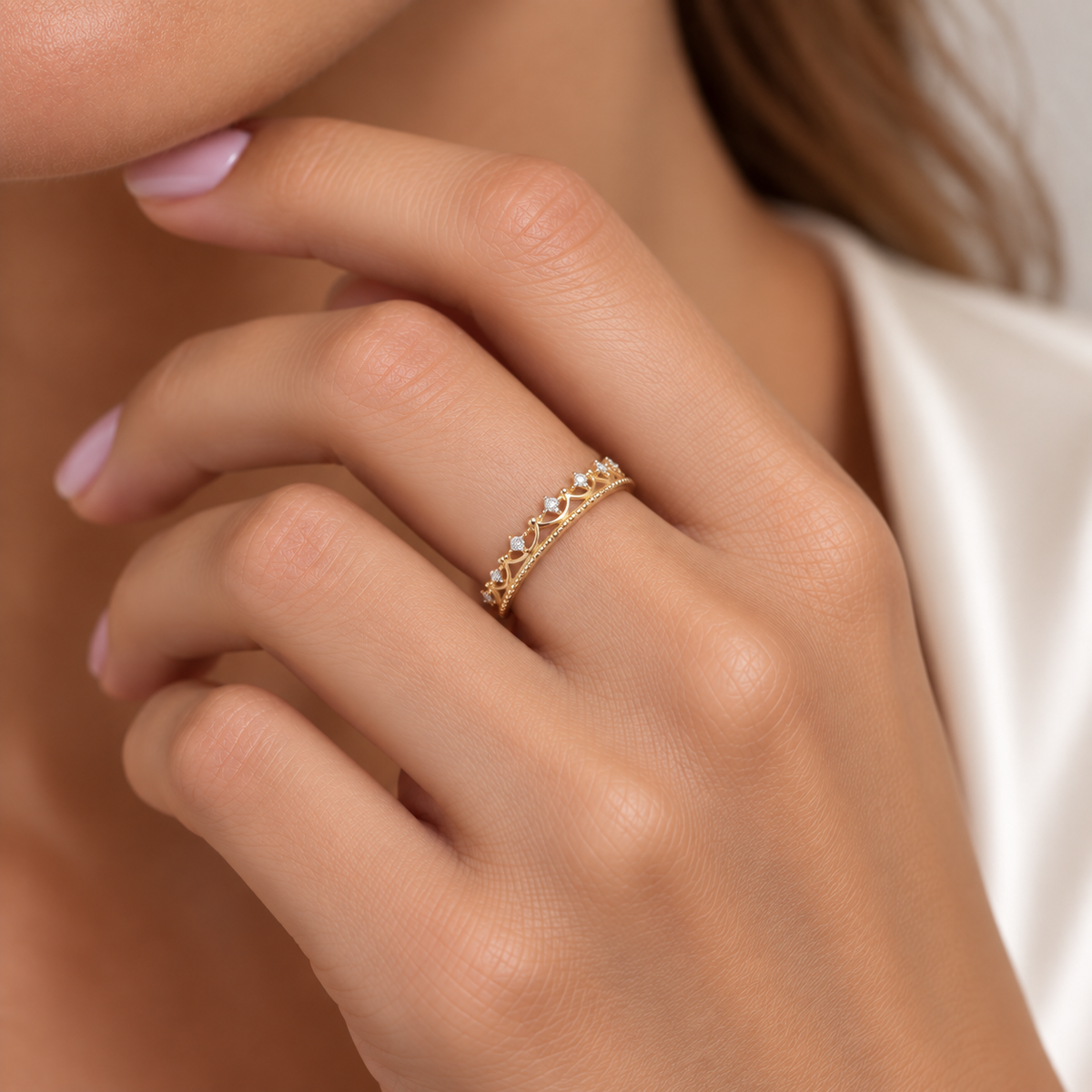 Δαχτυλίδι Diamonds από χρυσό 18K με διαμάντια μπριγιάν