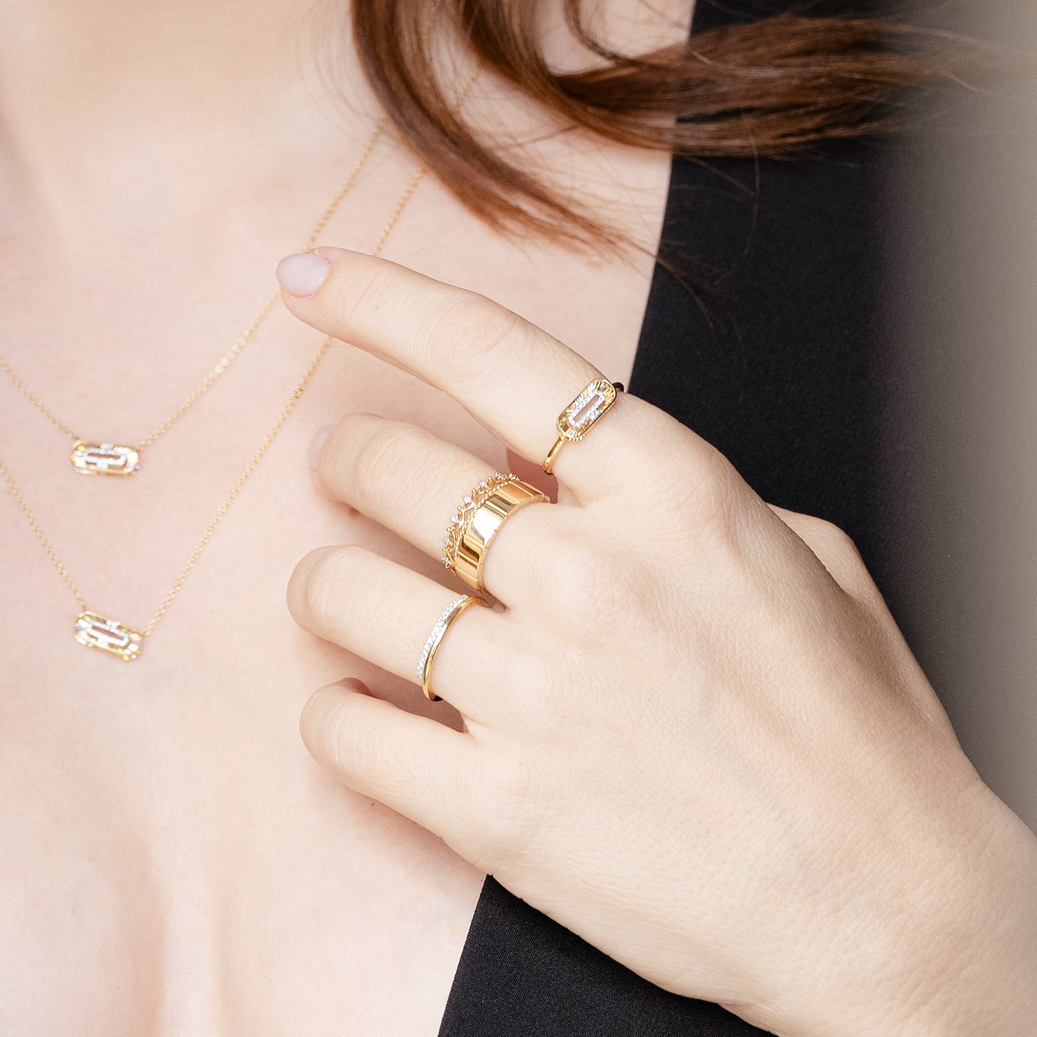 Δαχτυλίδι Diamonds από χρυσό 18K με διαμάντια μπριγιάν