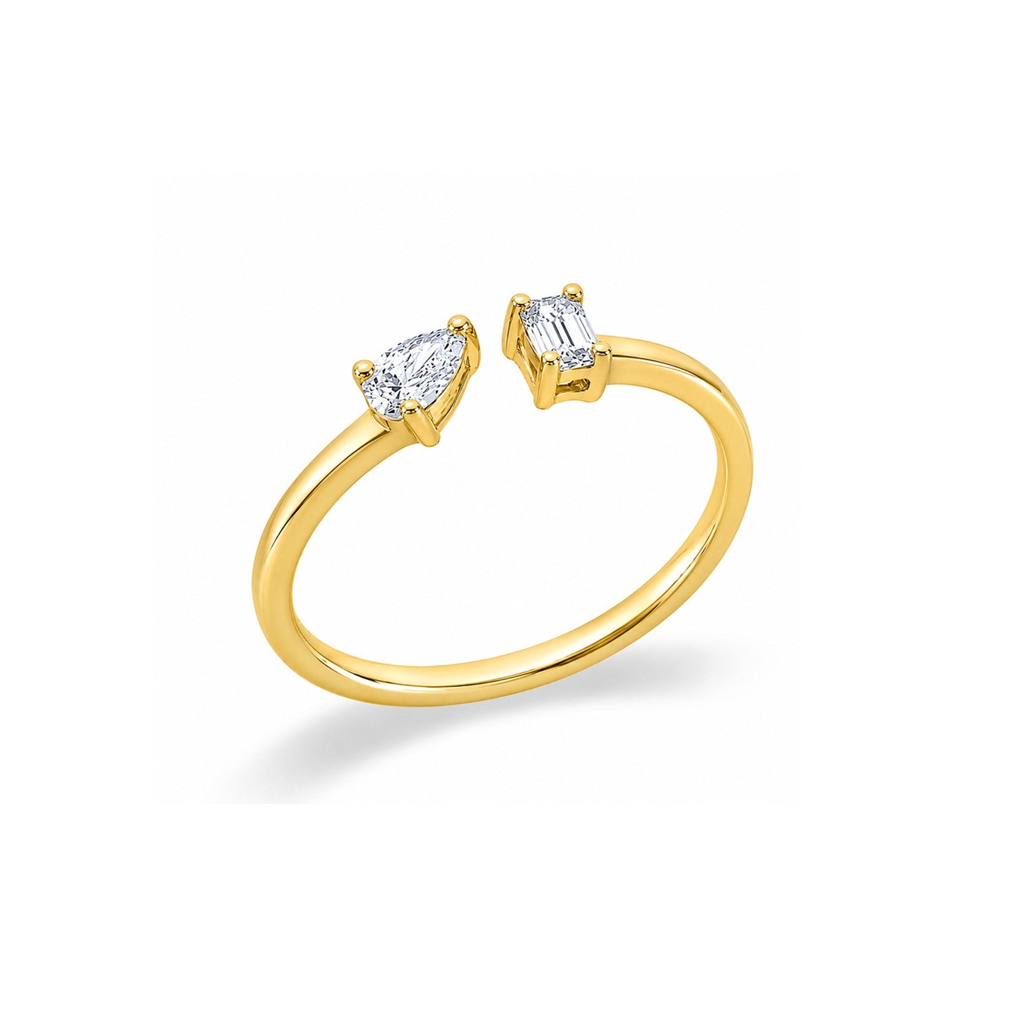 Δαχτυλίδι Diamonds από χρυσό 18K με διαμάντια μπριγιάν