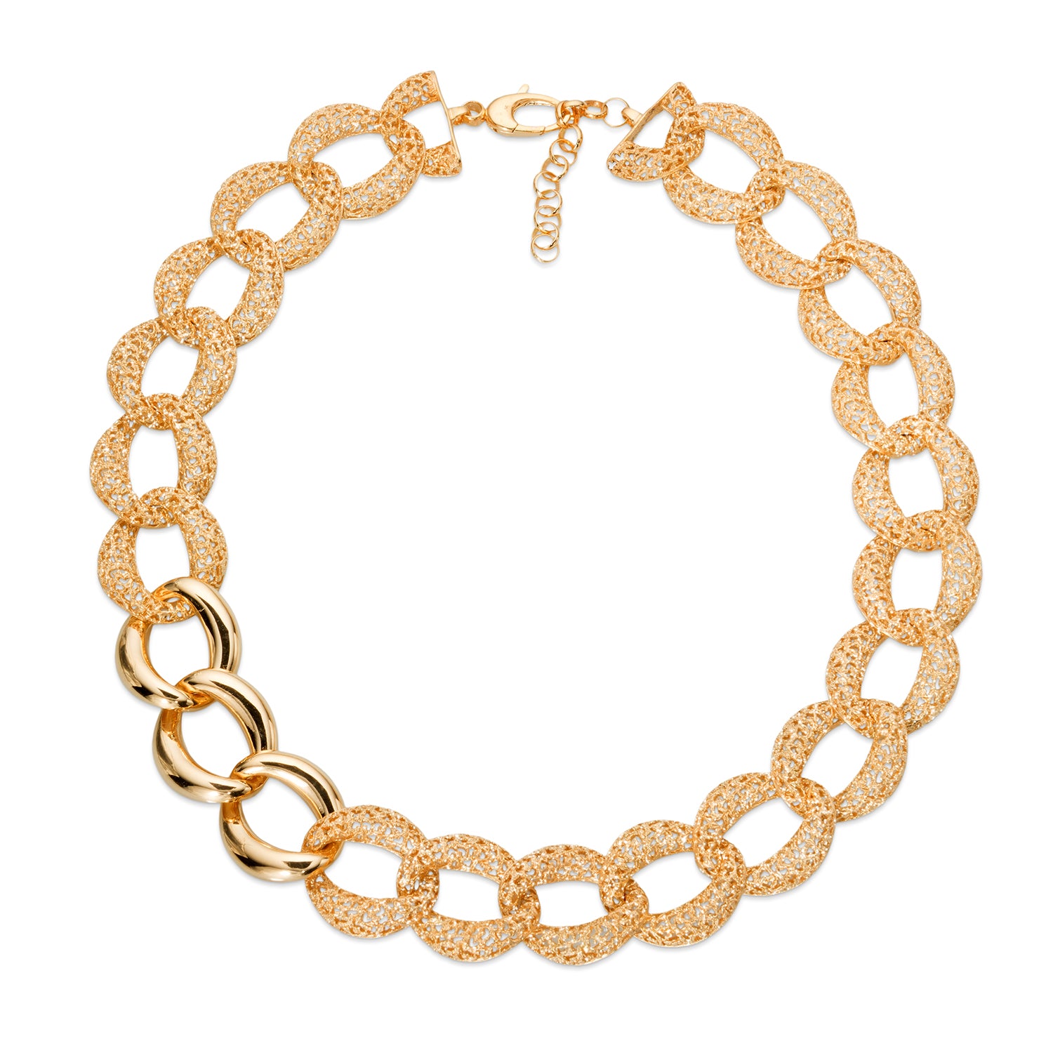 Κολιέ Terra επιχρυσωμένο ασήμι 925°