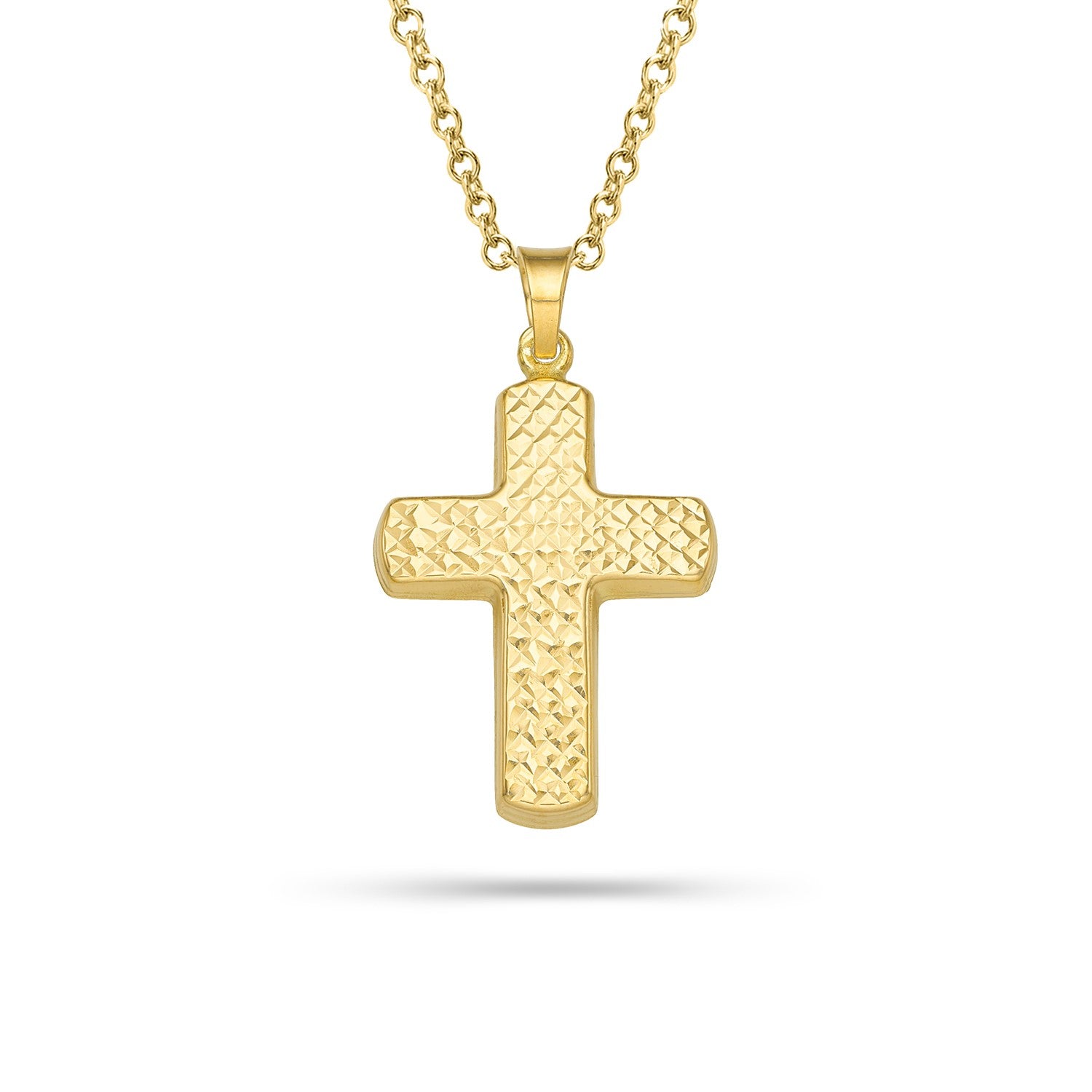 Μενταγιόν Σταυρός Aurum από χρυσό 18K