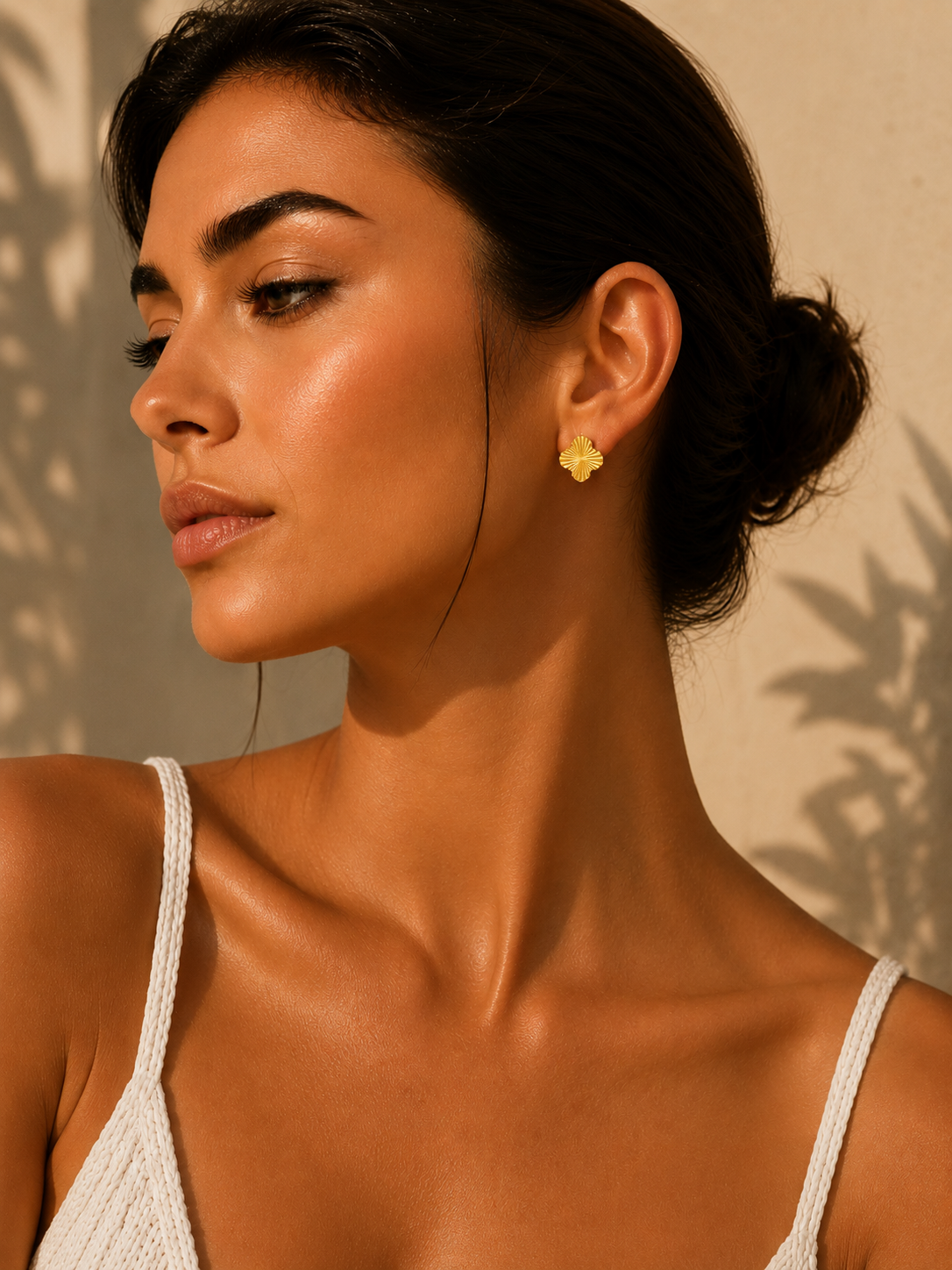 Σκουλαρίκια Aurum από χρυσό 18K